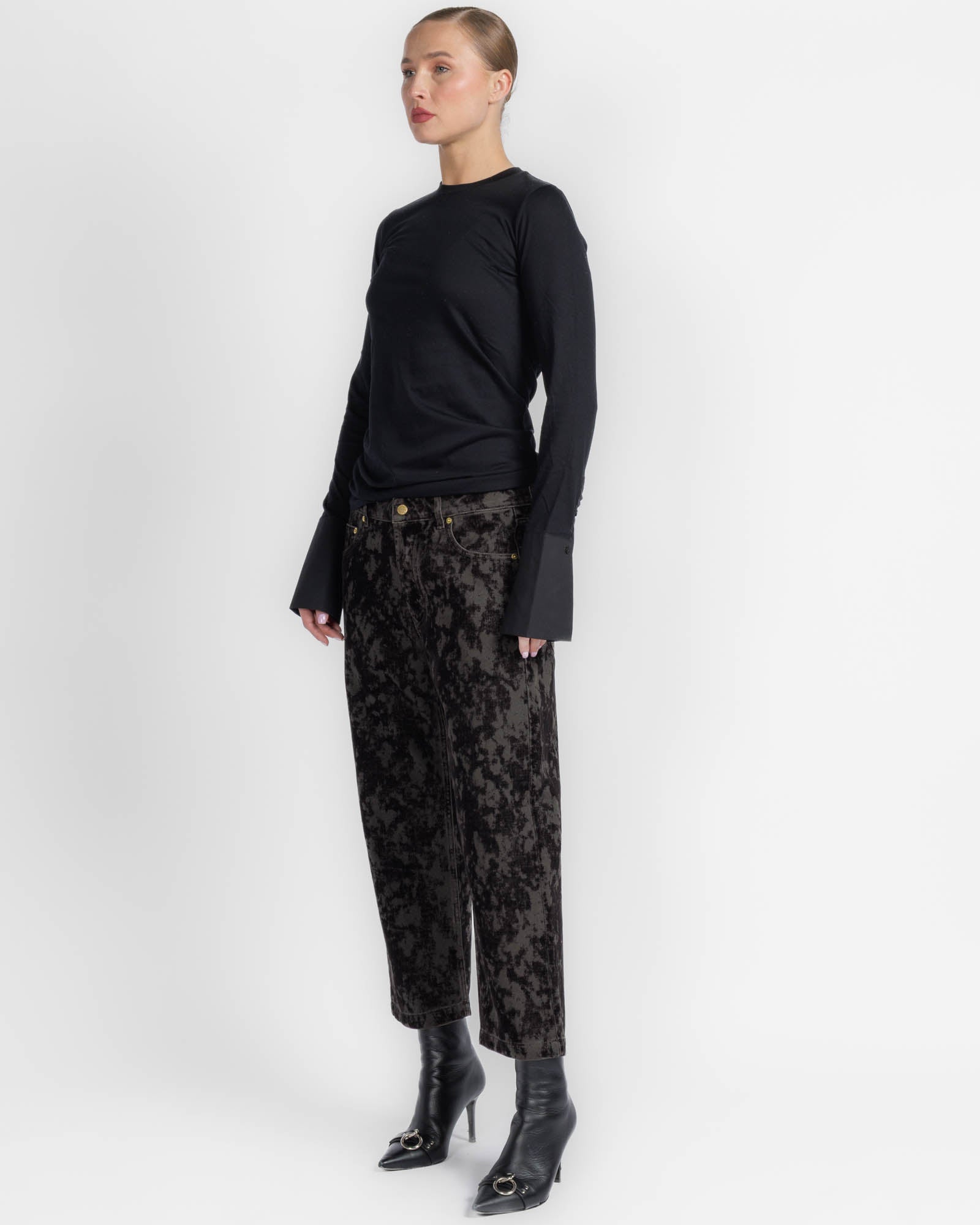 Lizzie Crop Boyfriend Jean