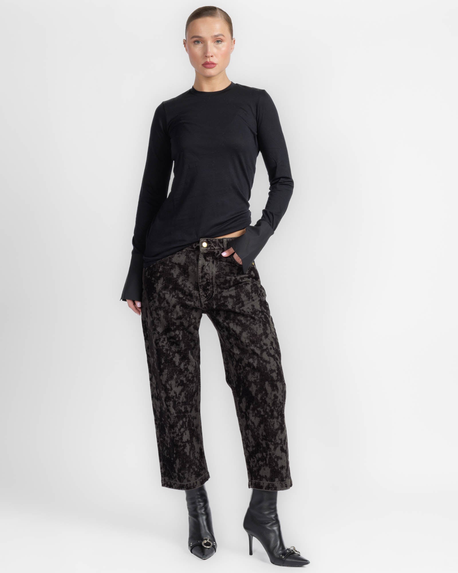Lizzie Crop Boyfriend Jean