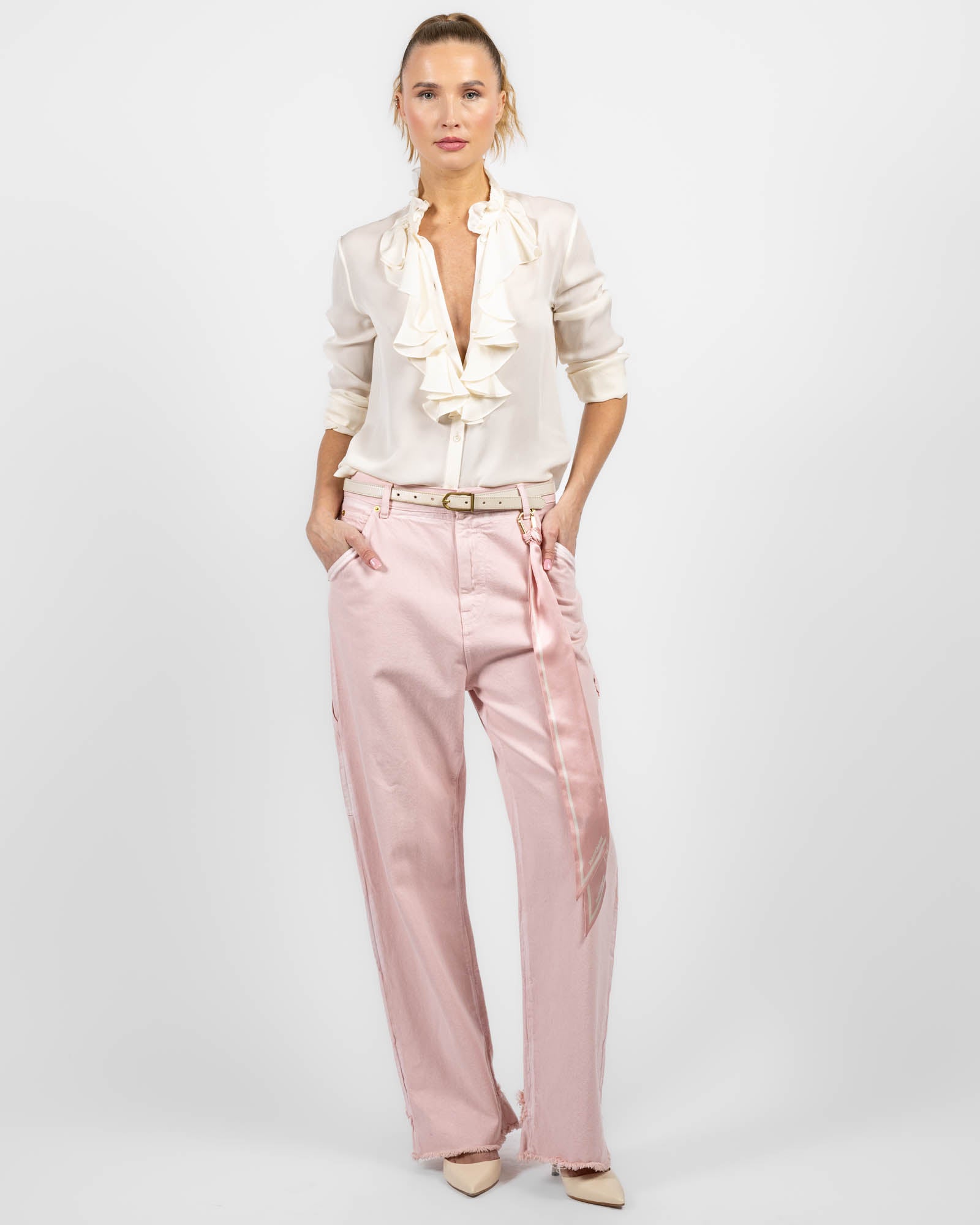 Lisa Silk Scarf Jeans