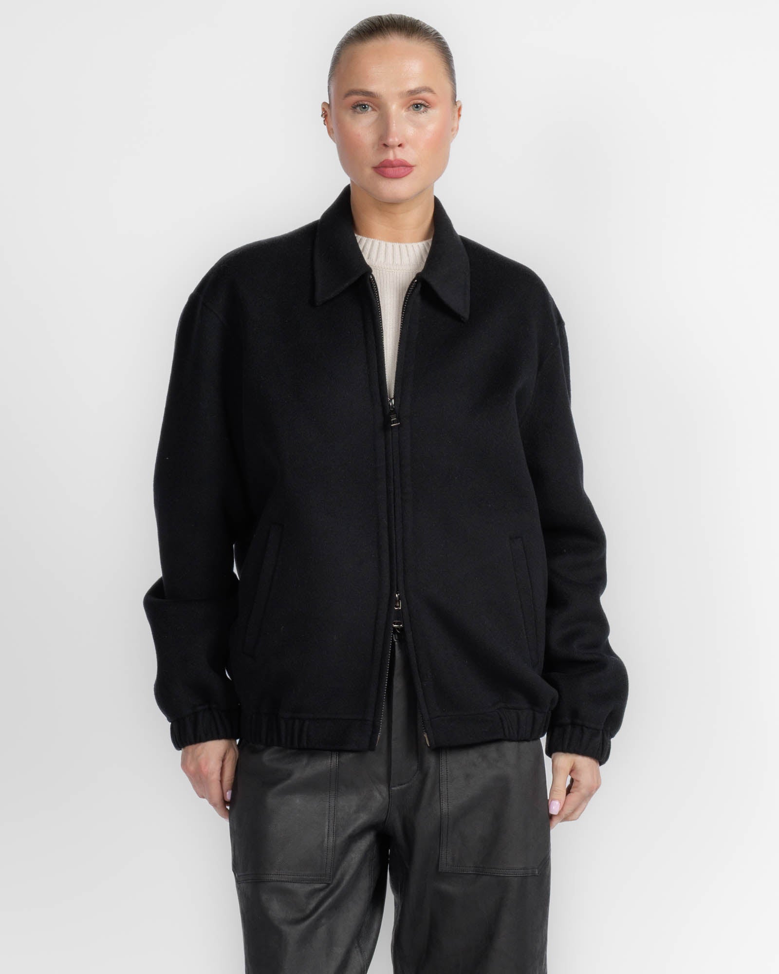 Oversized Zip Jacket