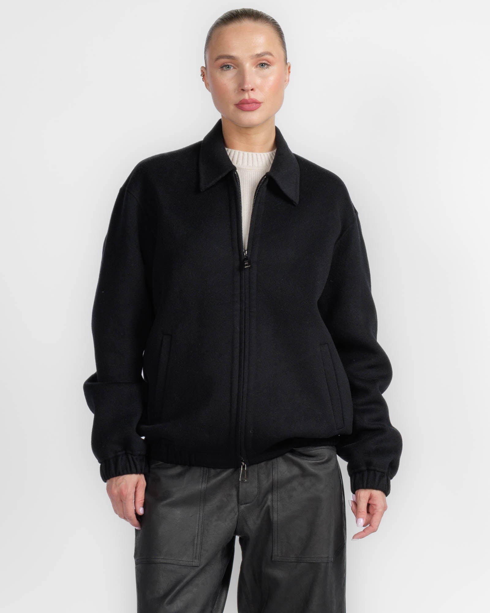 Oversized Zip Jacket