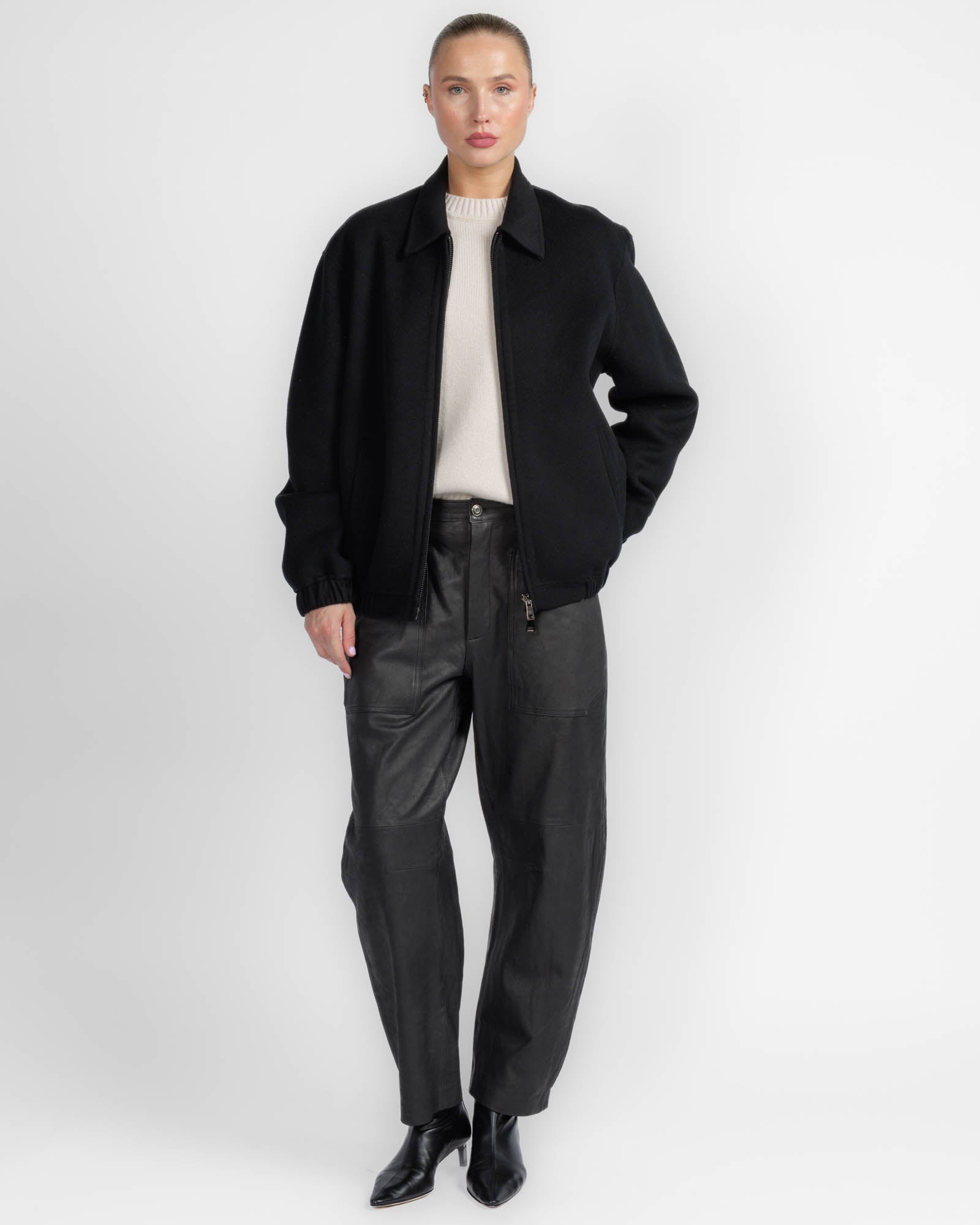 Oversized Zip Jacket