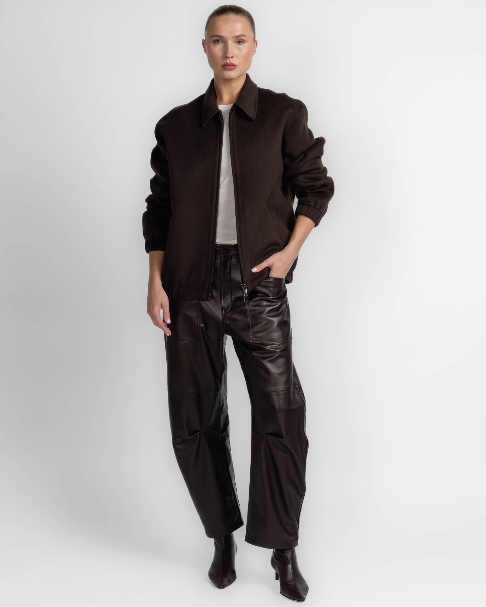 Oversized Zip Jacket