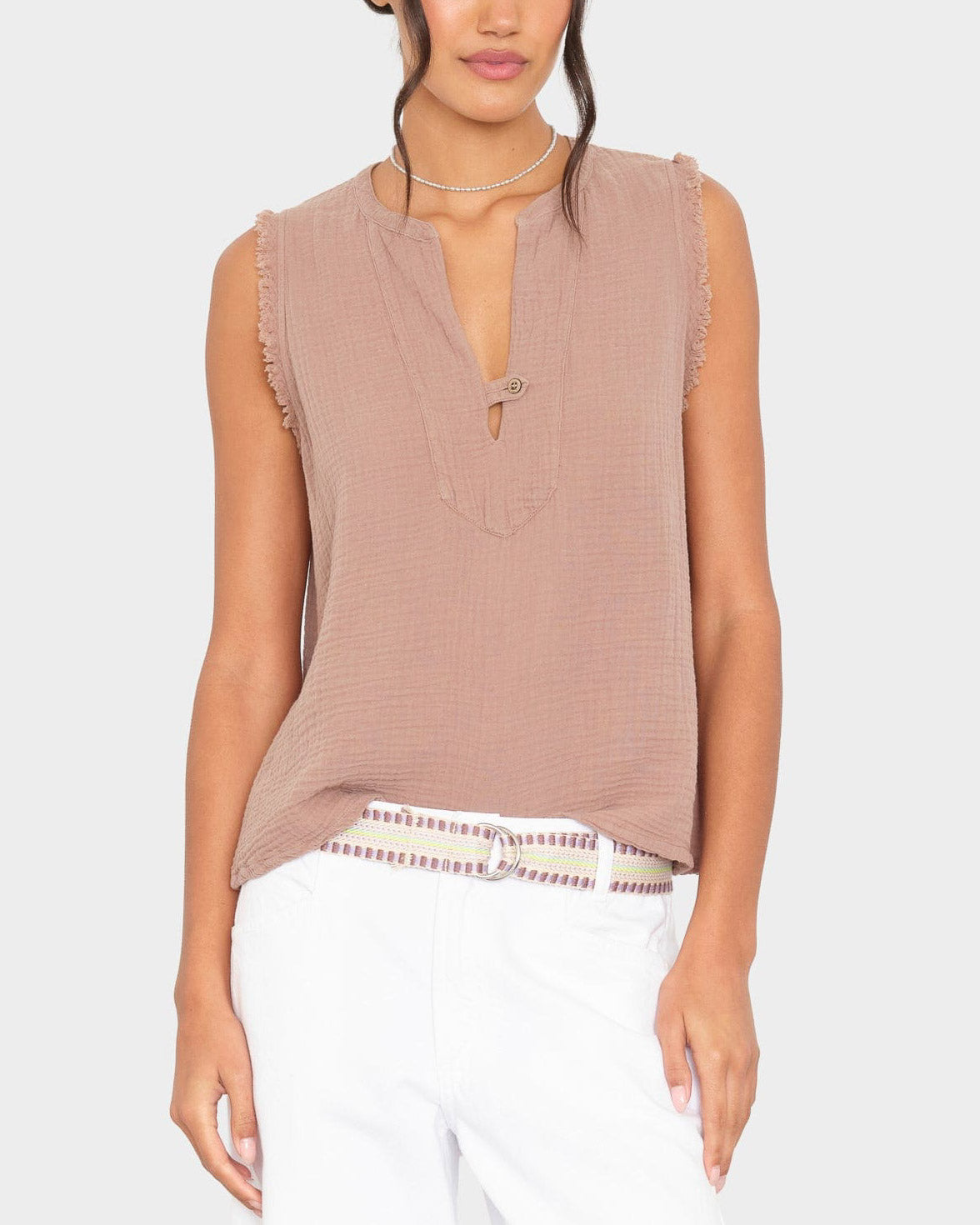 Ash Brown Portia Top