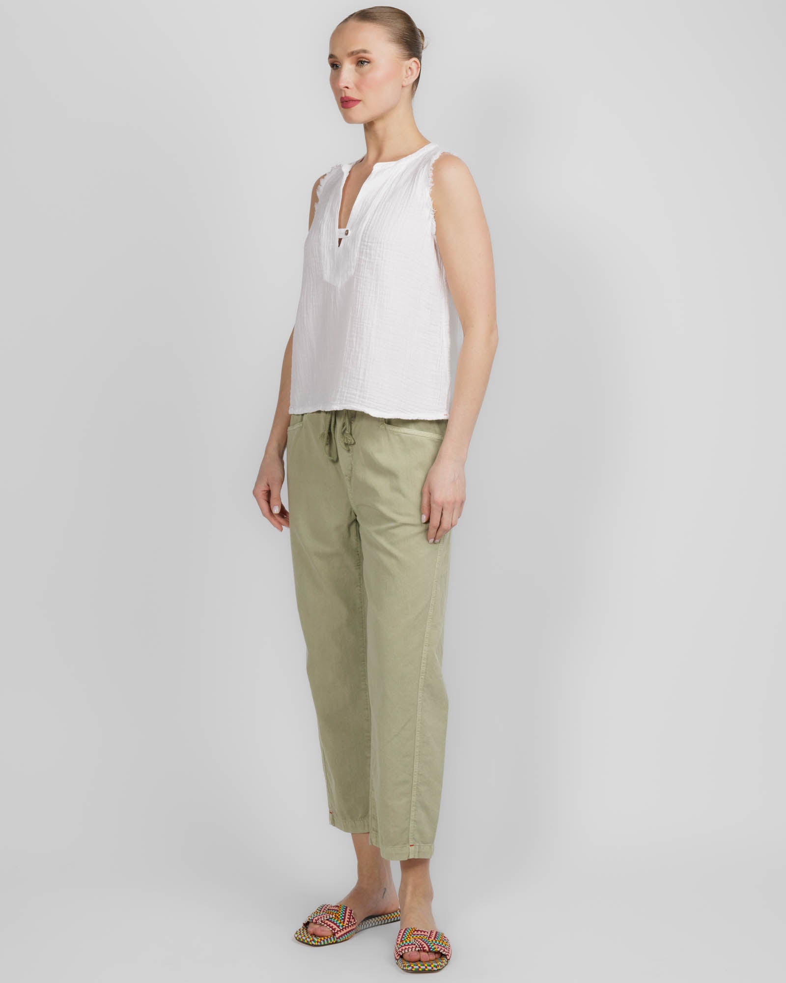White Portia Top
