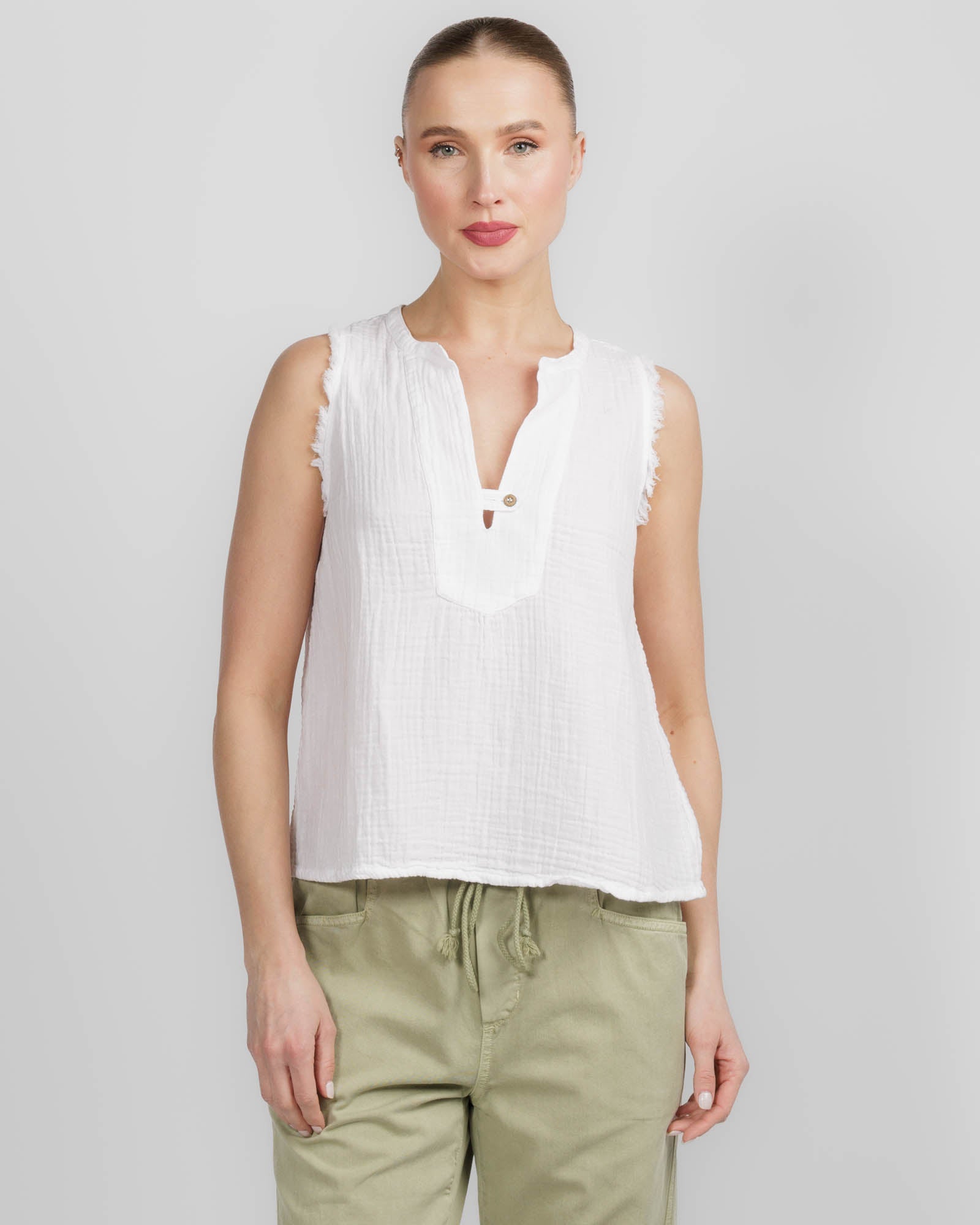 White Portia Top