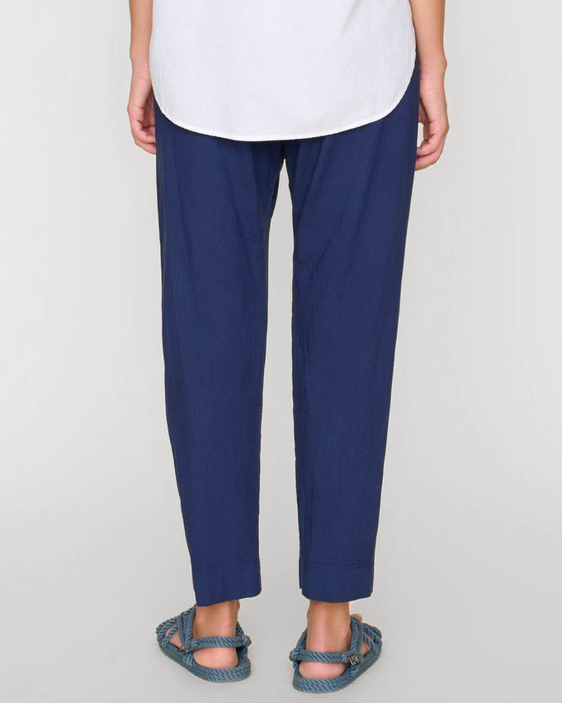 Straight pants XIRENA Blue size L International in Cotton - 35865922
