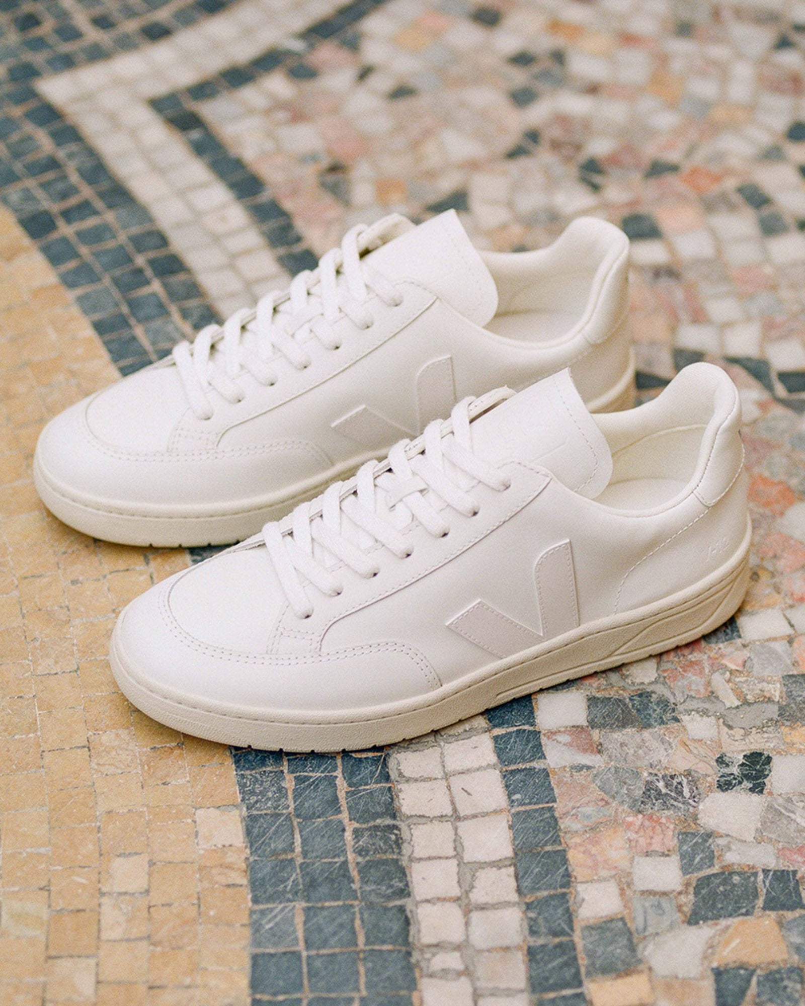 VEJA V-12 Leather Sneakers