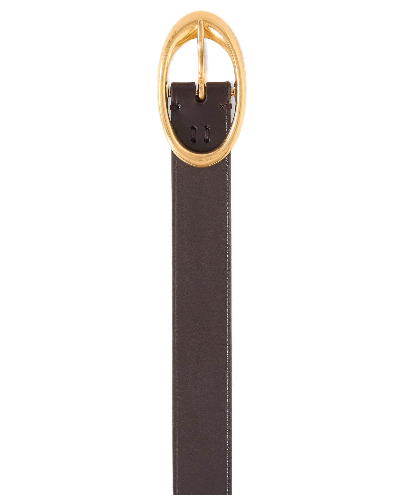 Narrow Belt in Leather