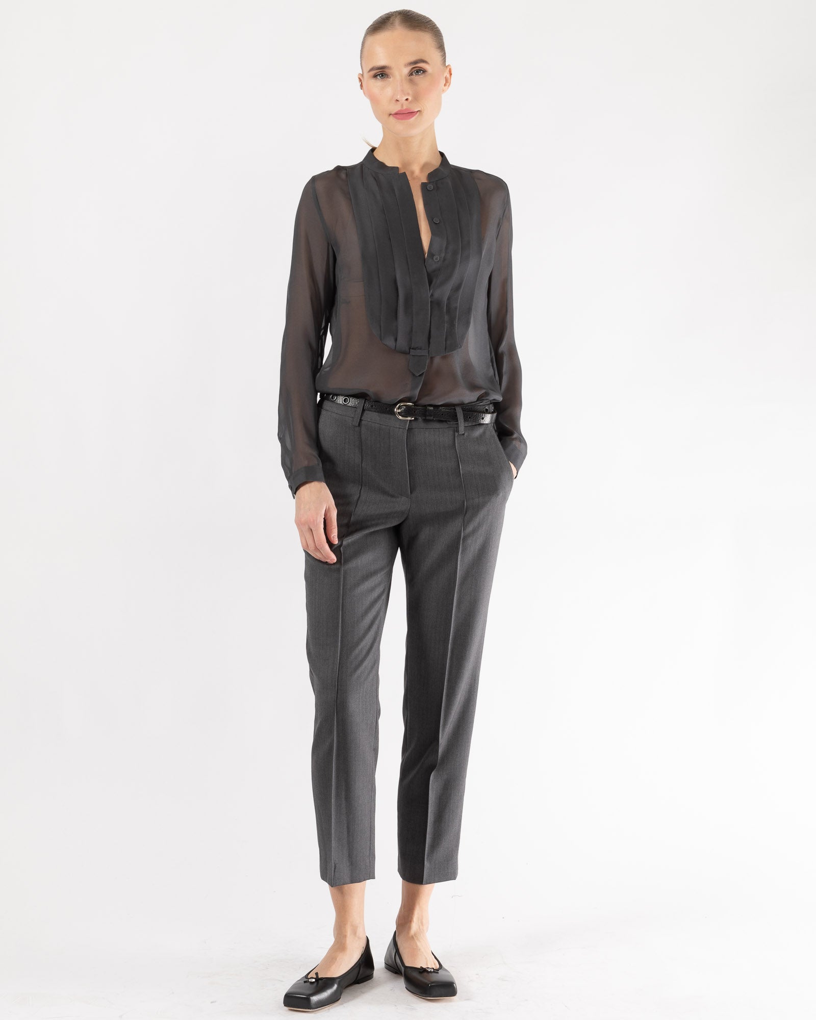 Cig Pant With Belt