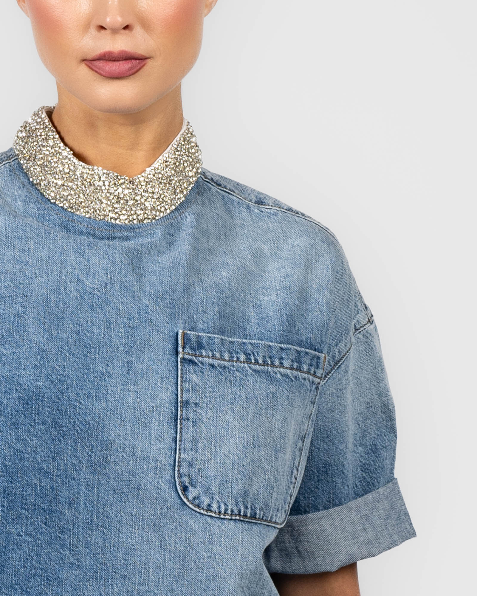 Ex T with Crystal Collar