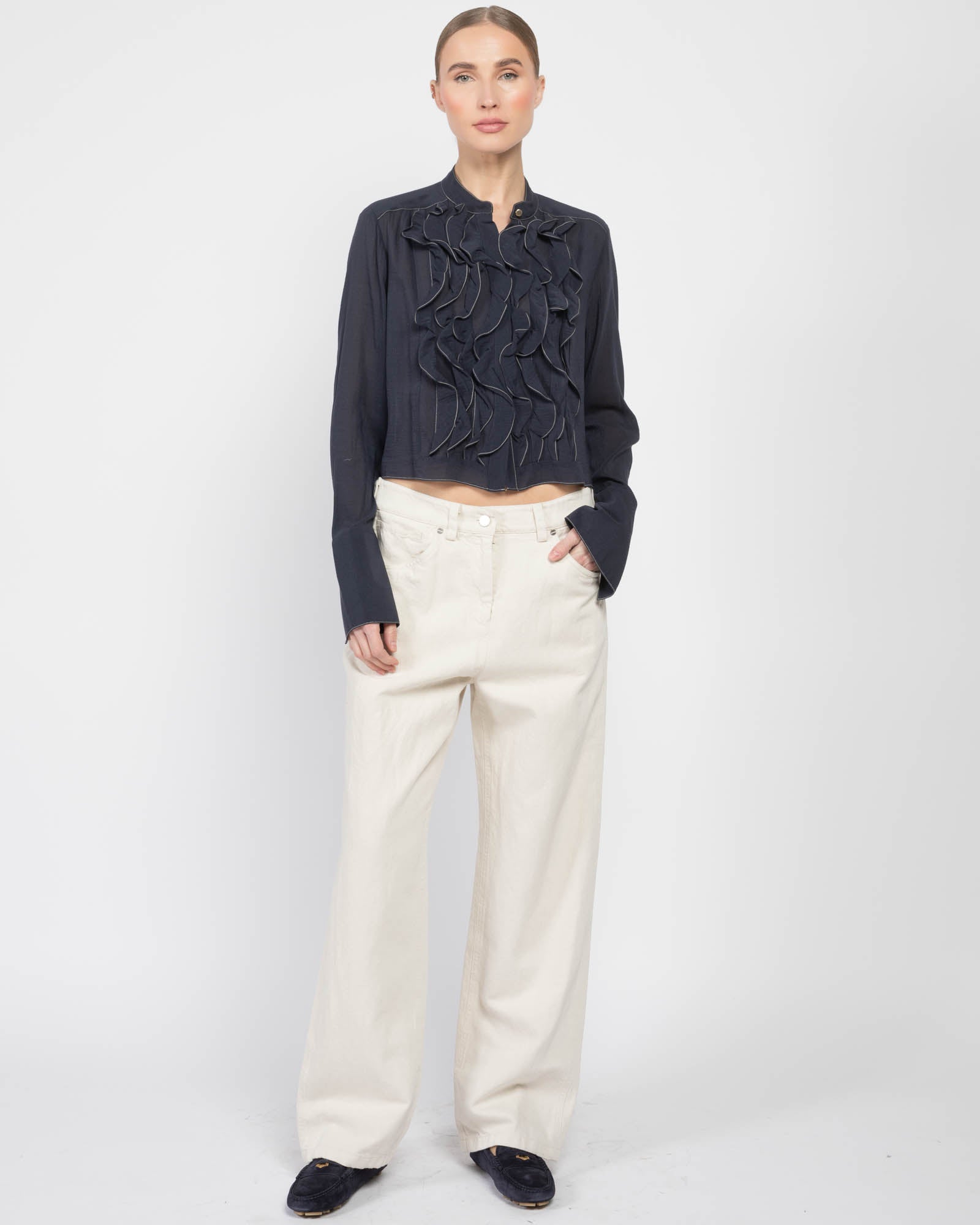 Patti Ruffle Shirt