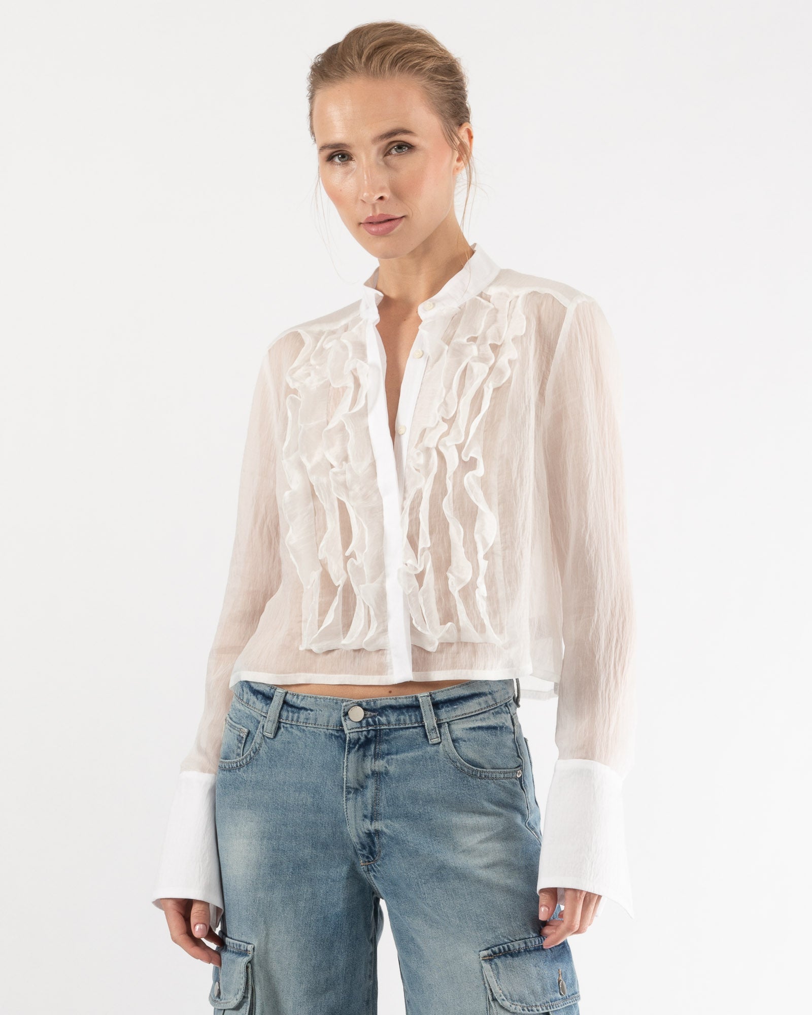 Patti Ruffle Shirt