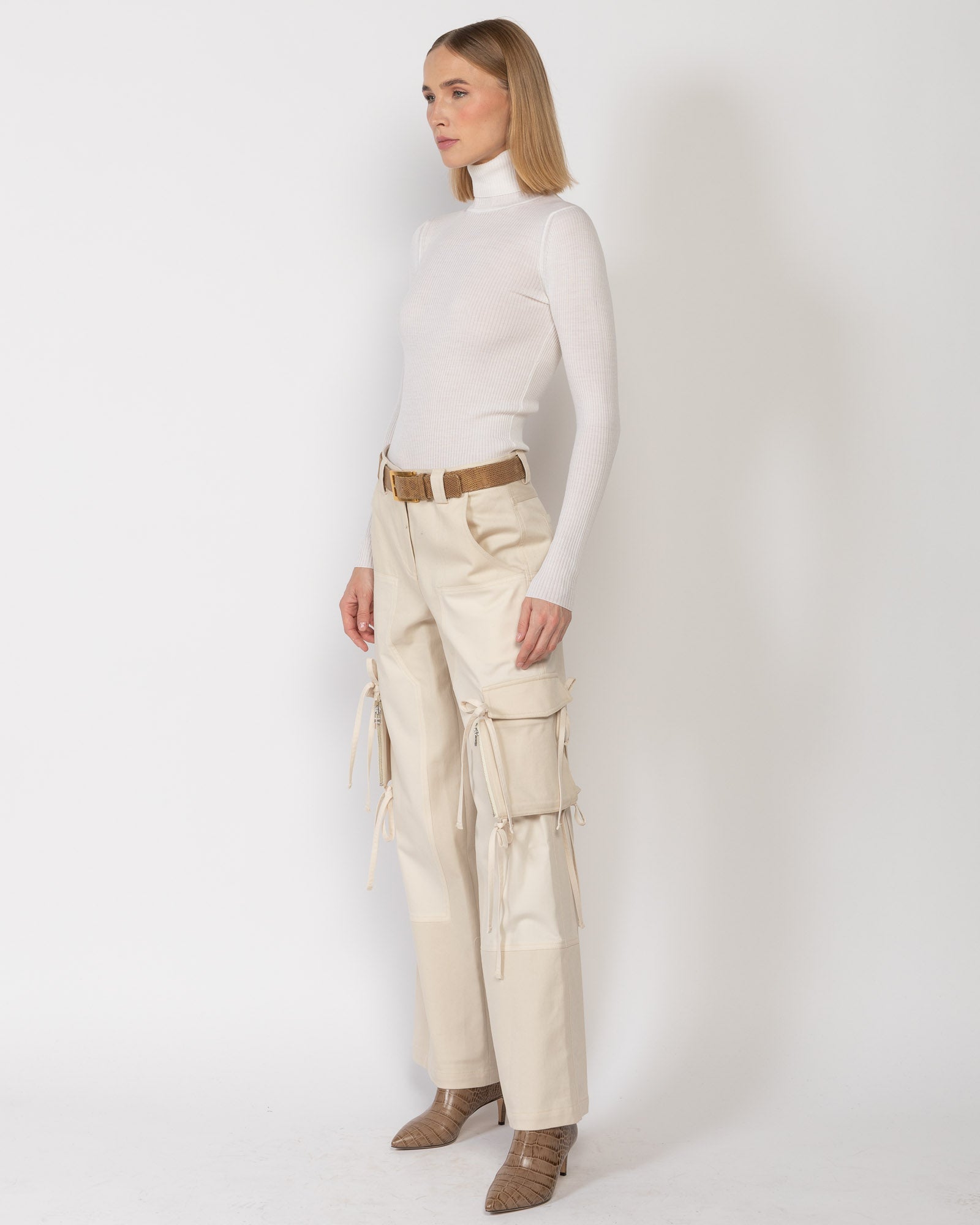 Knit Turtleneck Sweater