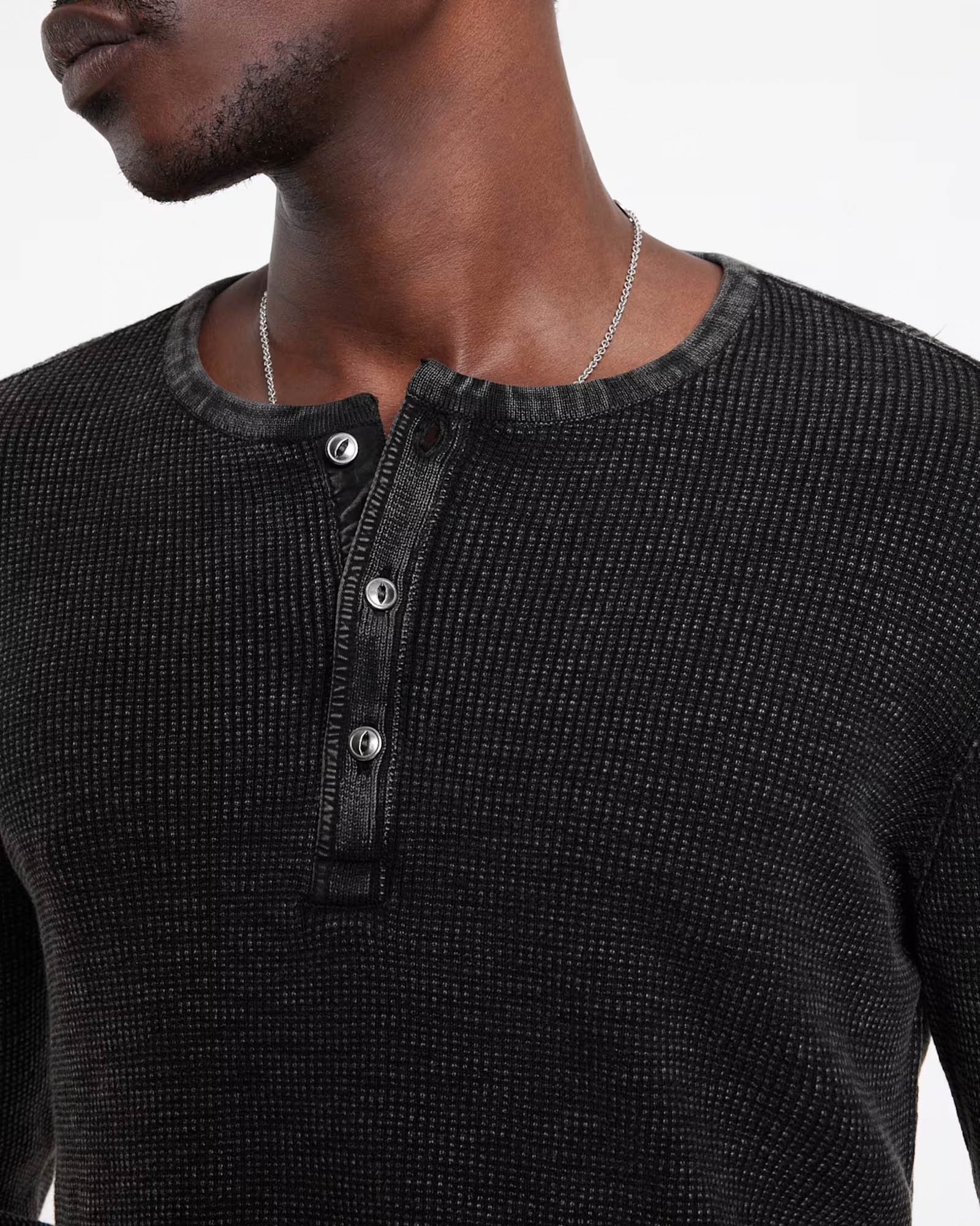 Memphis Waffle Henley
