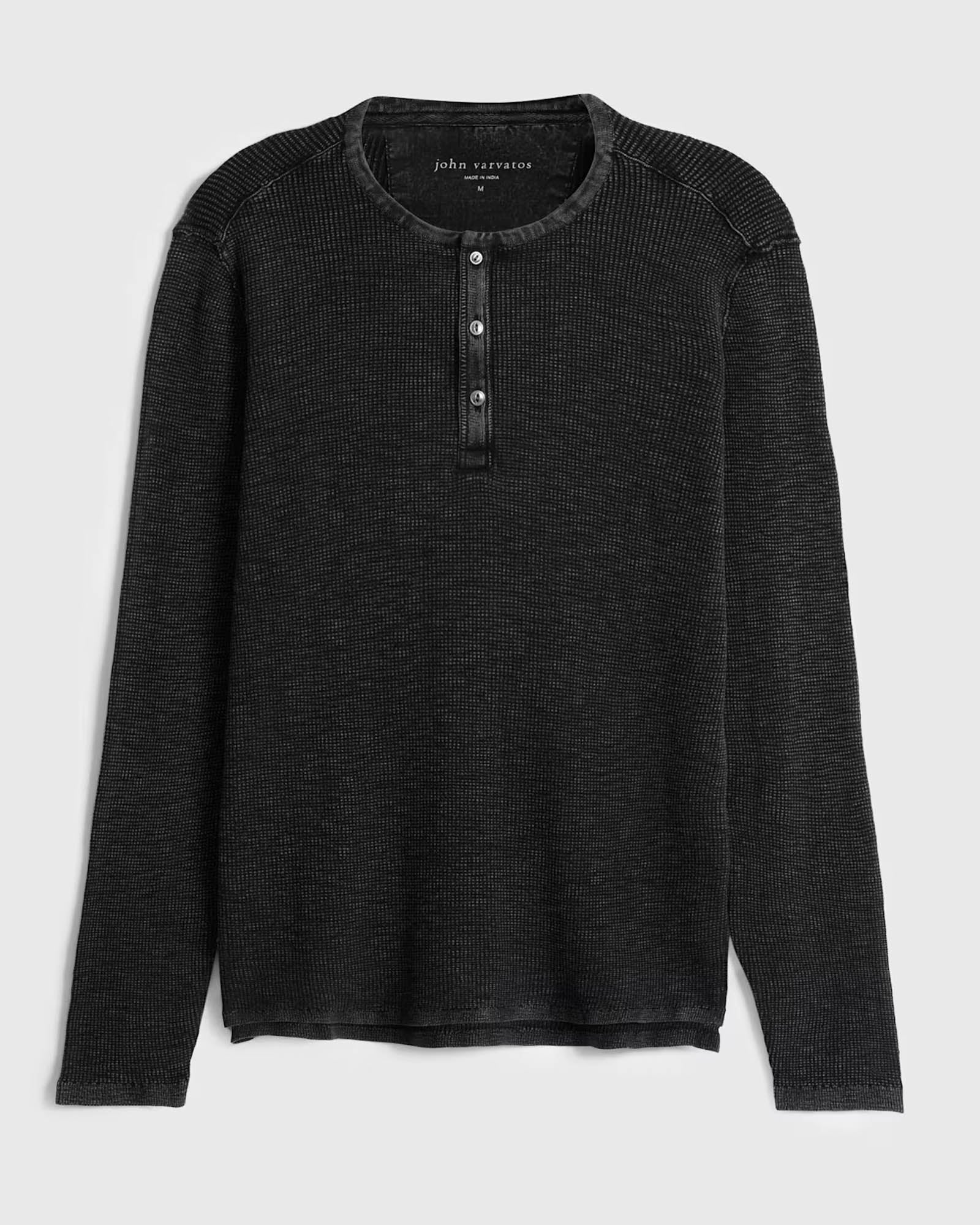 Memphis Waffle Henley