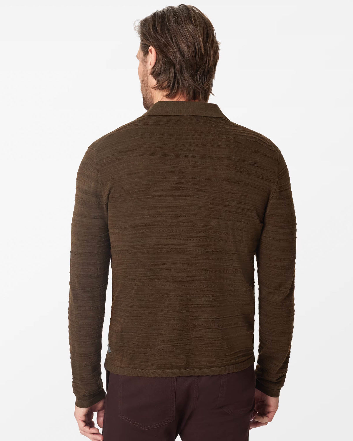 Hughs Long Sleeve Polo