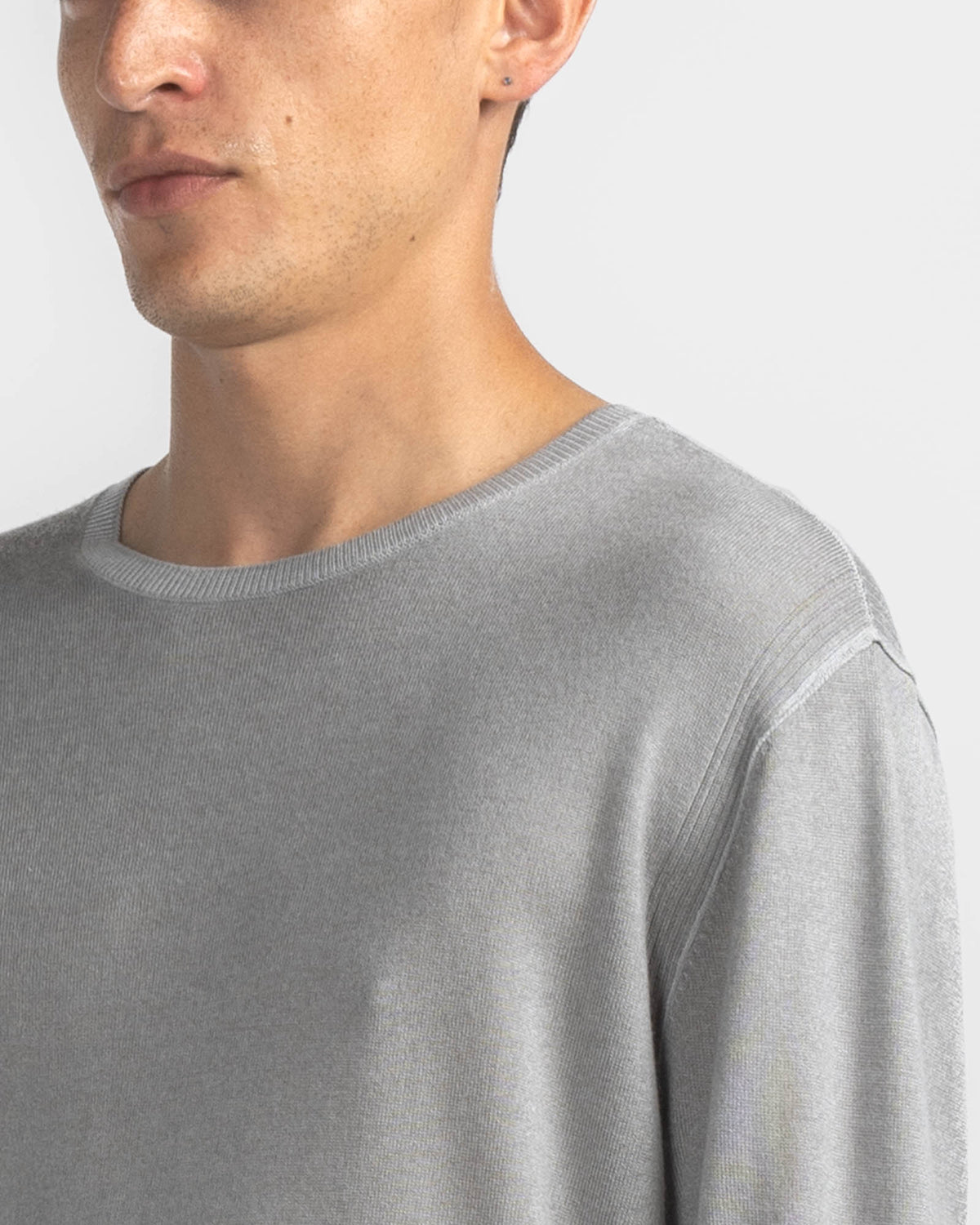 Reverse Print Crewneck