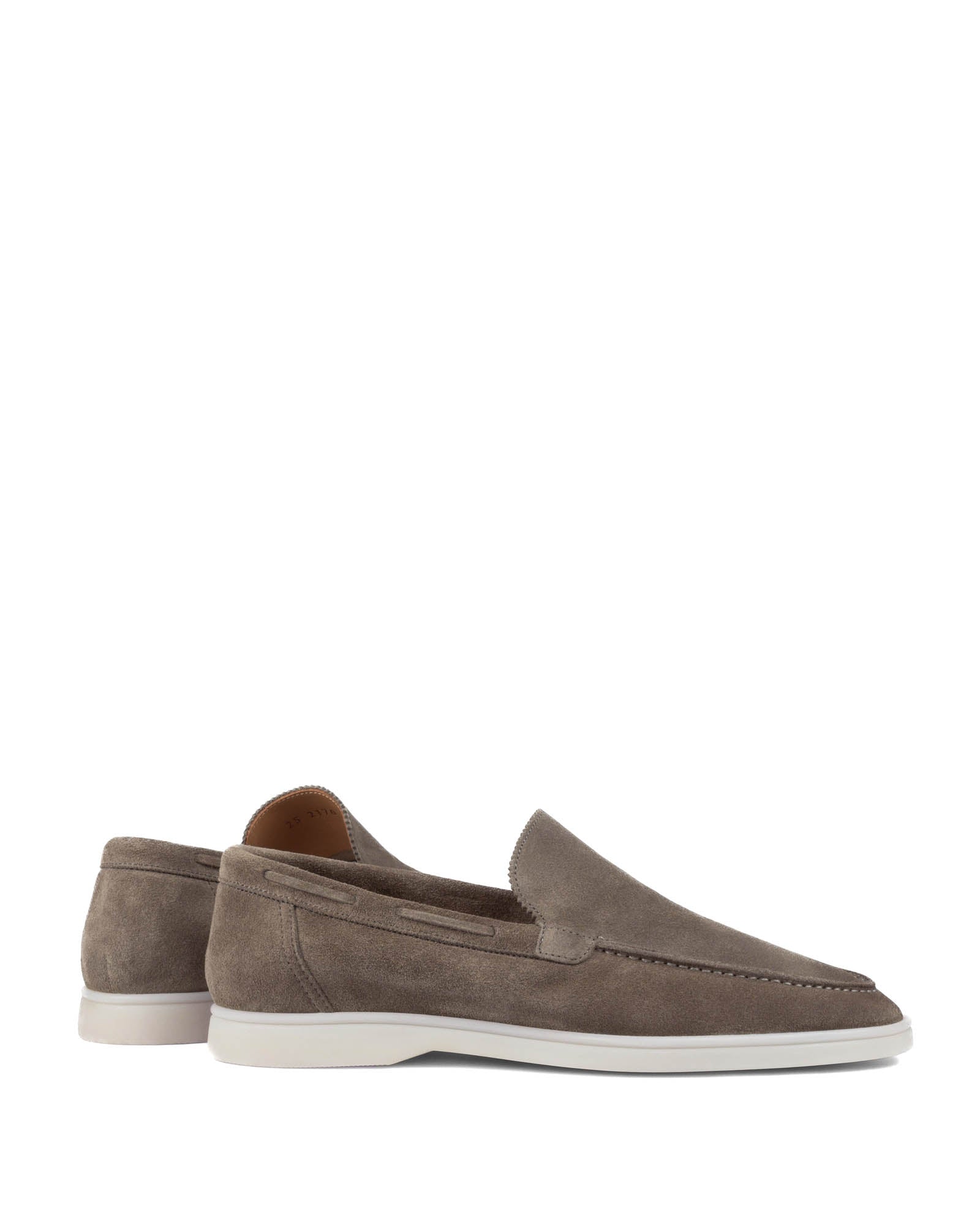 Ash Grey Yacht Loafers