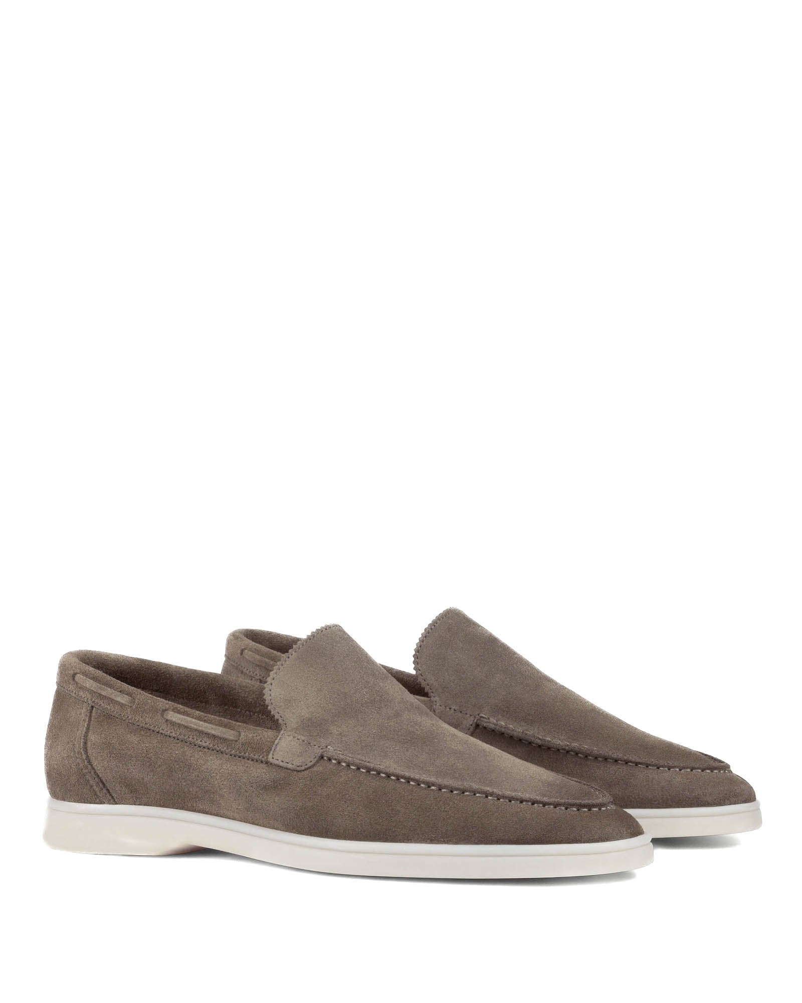 Ash Grey Yacht Loafers