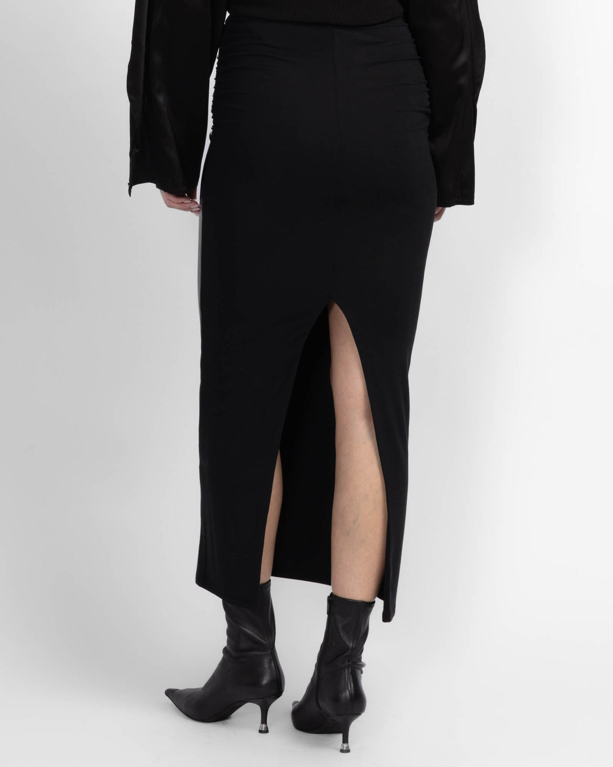 Maxi Leather Skirt