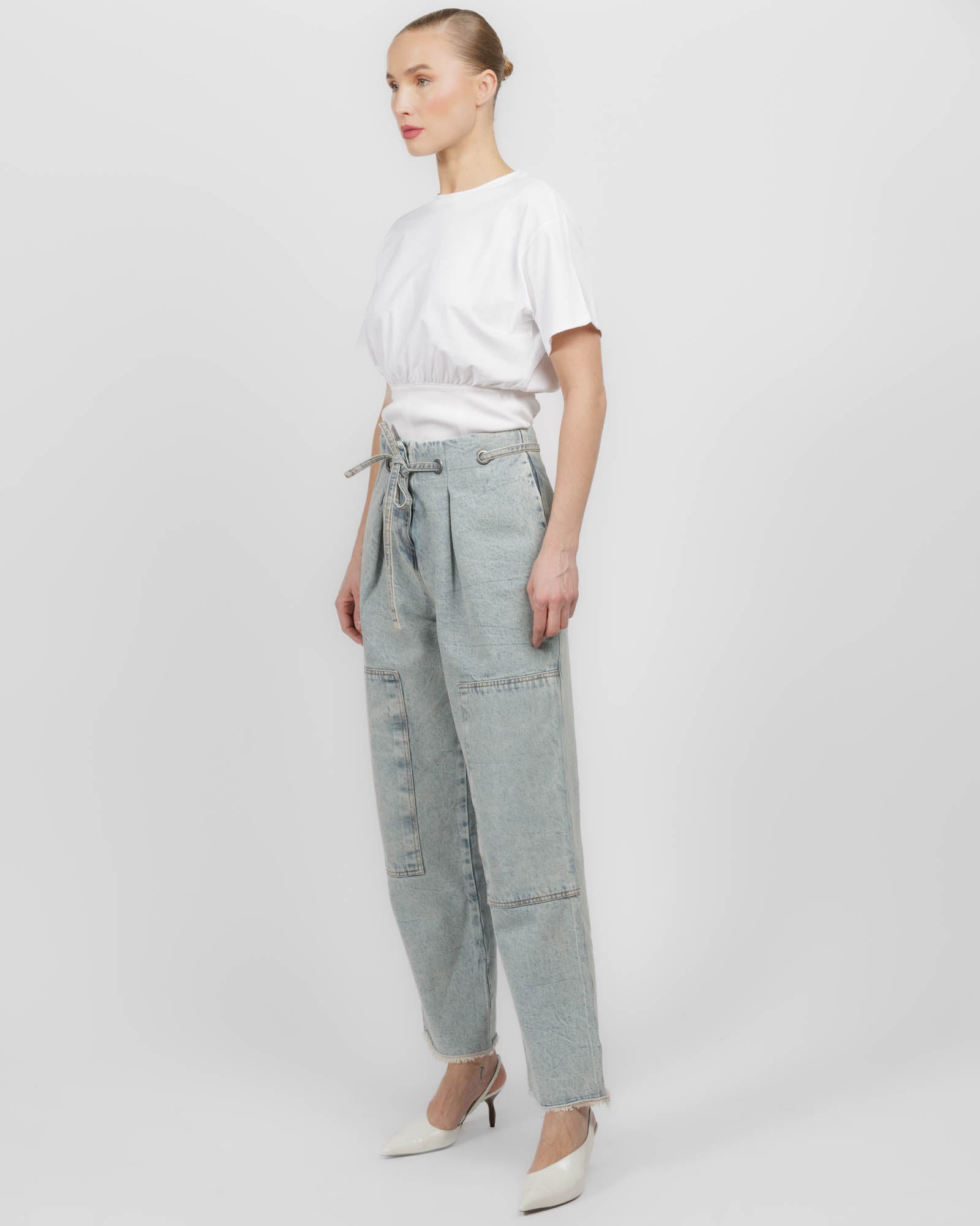 Paperbag Denim Jean