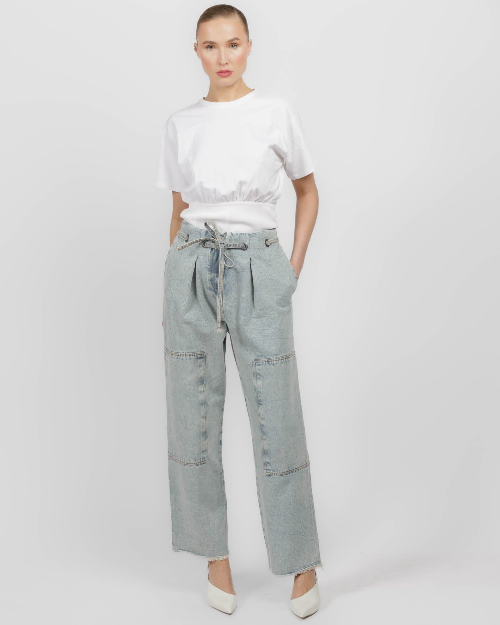 Paperbag Denim Jean