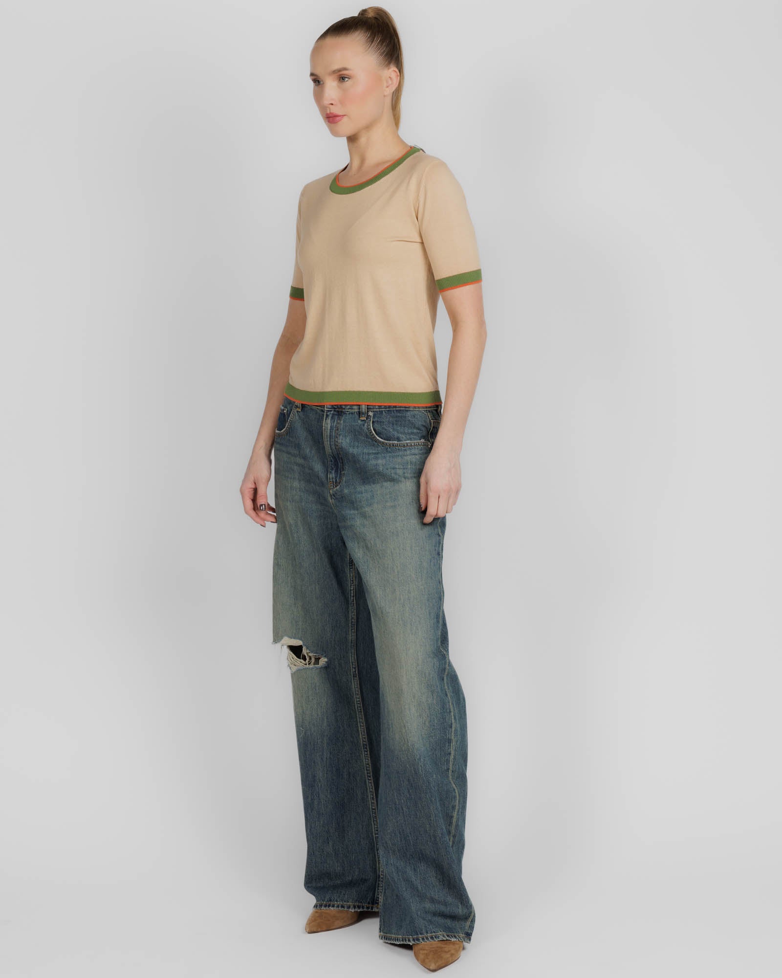 Short Sleeve Sweater