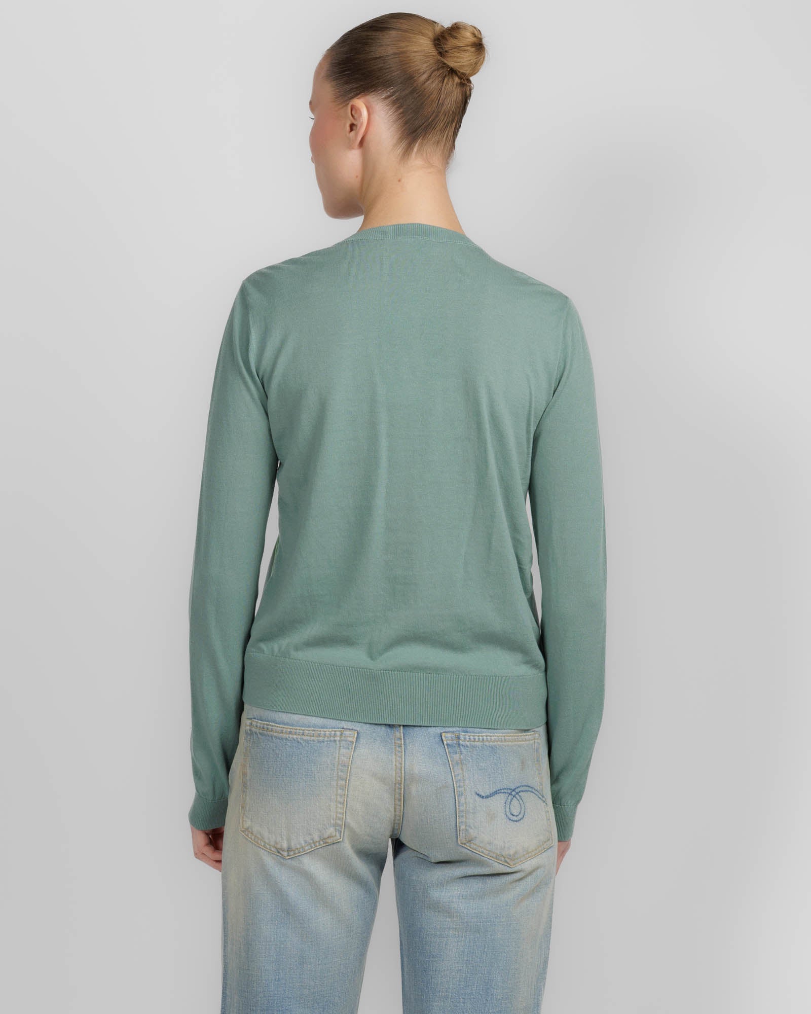 Crewneck Cardigan