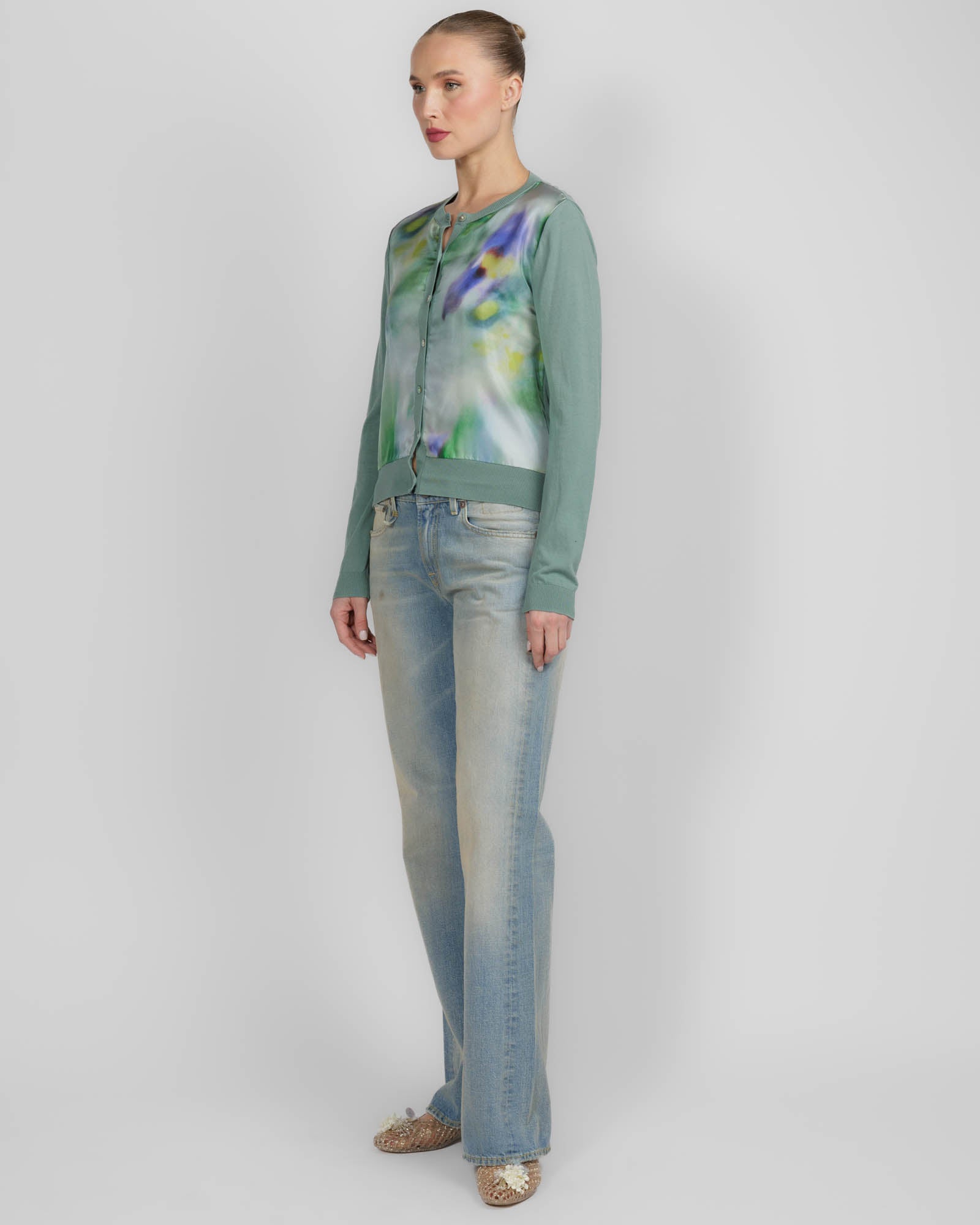 Crewneck Cardigan