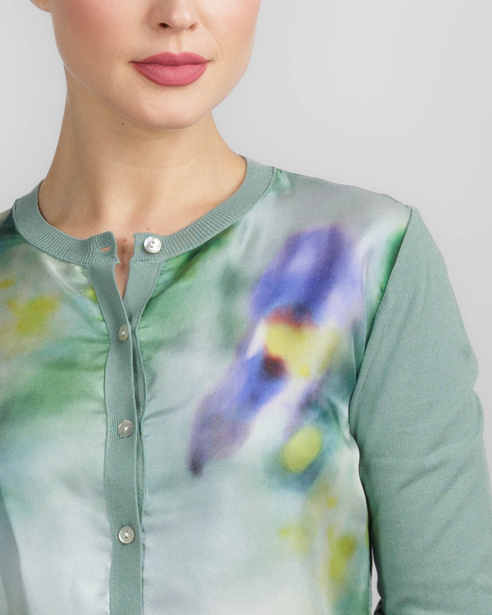 Crewneck Cardigan