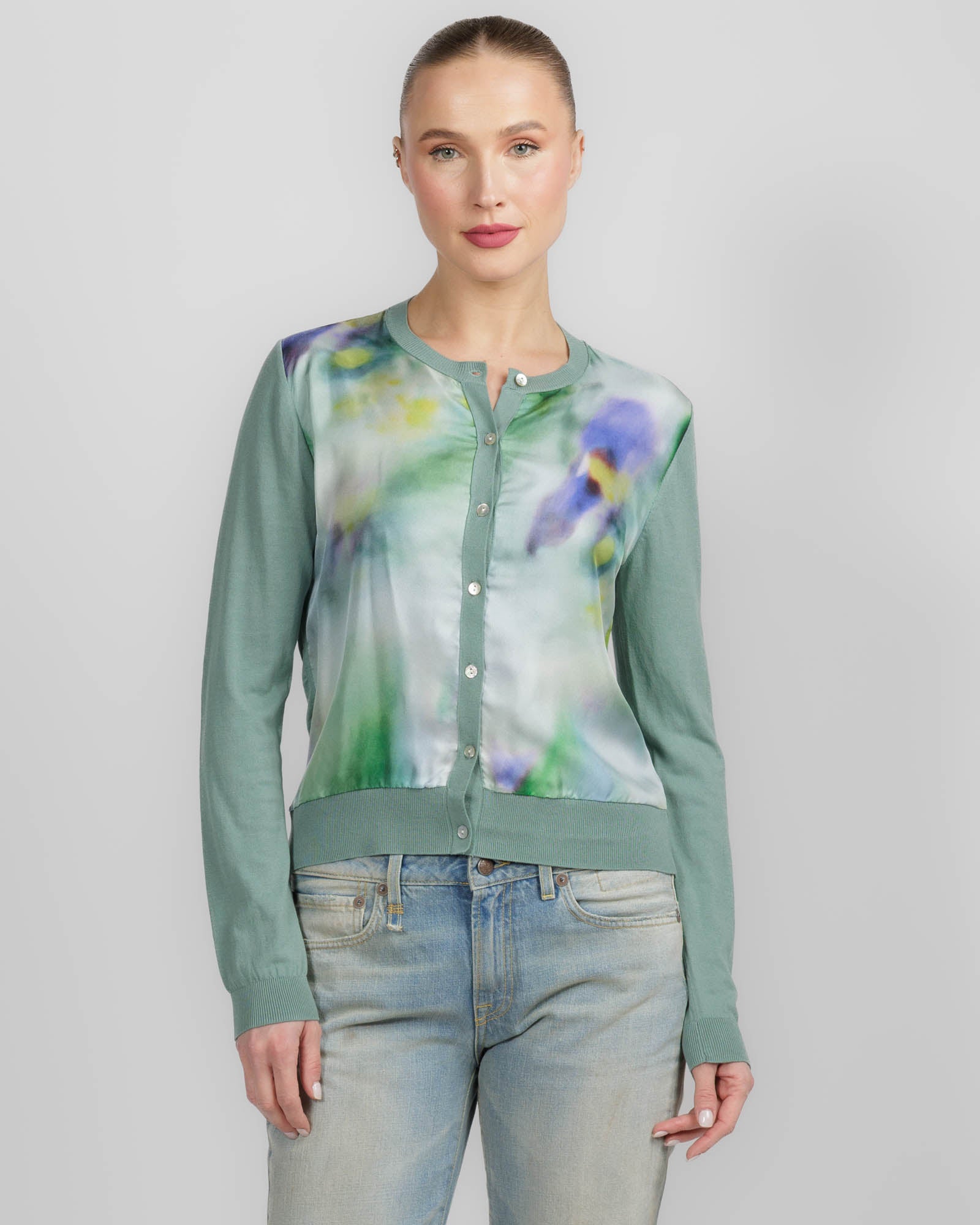 Crewneck Cardigan