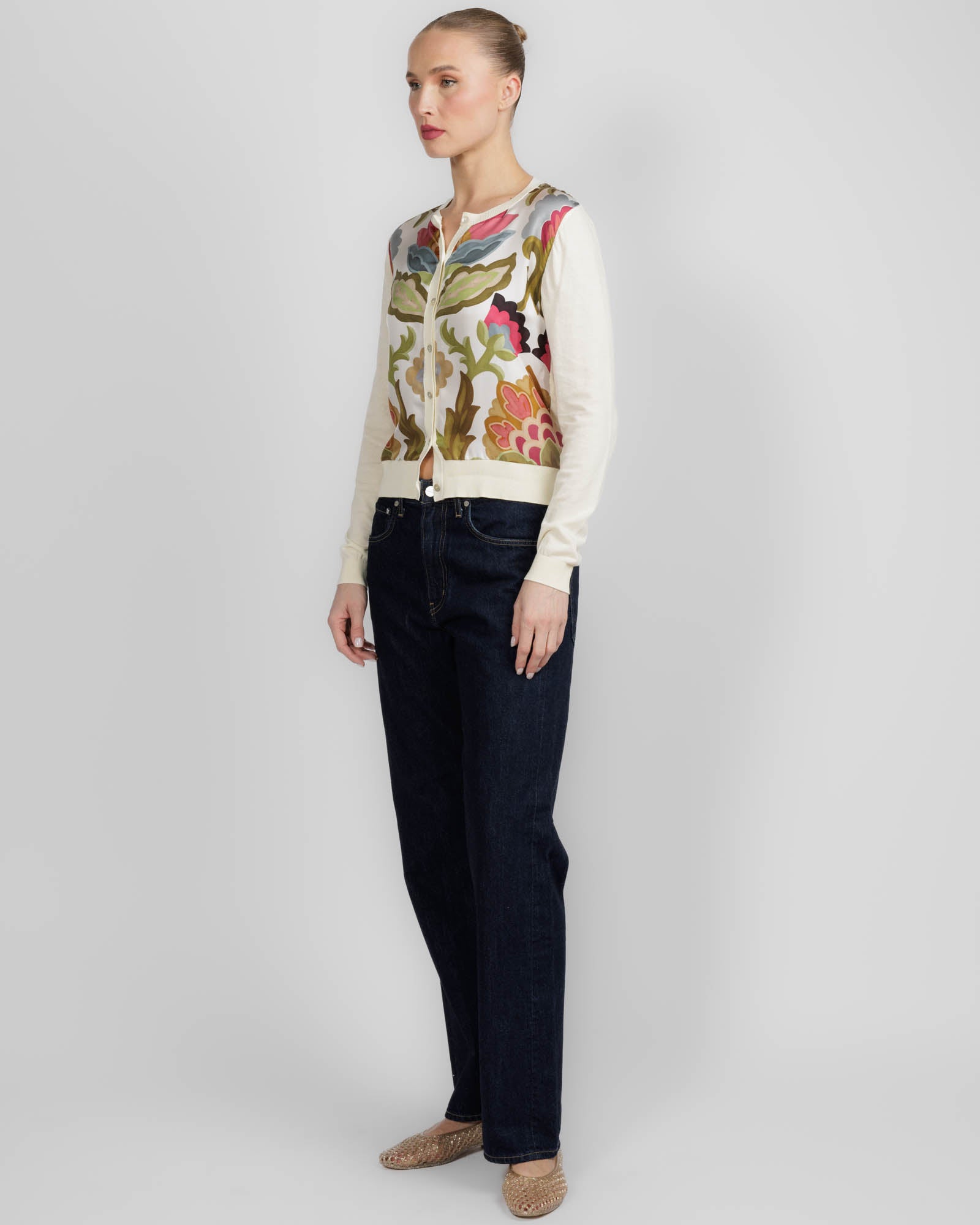 Crewneck Cardigan