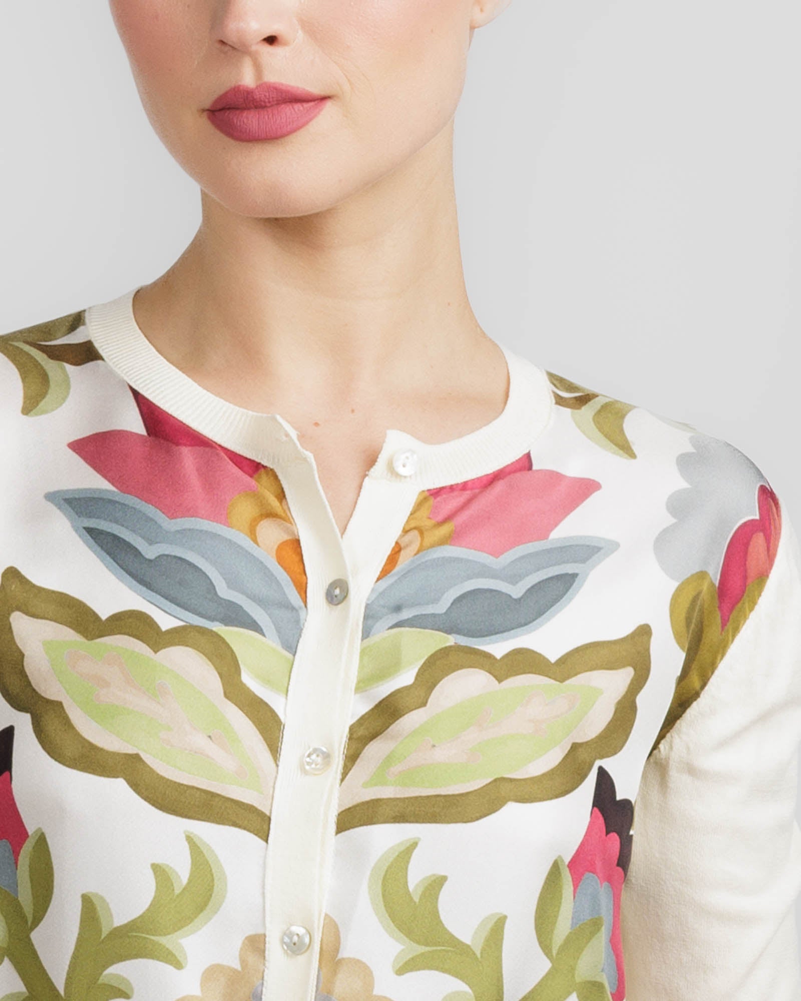 Crewneck Cardigan