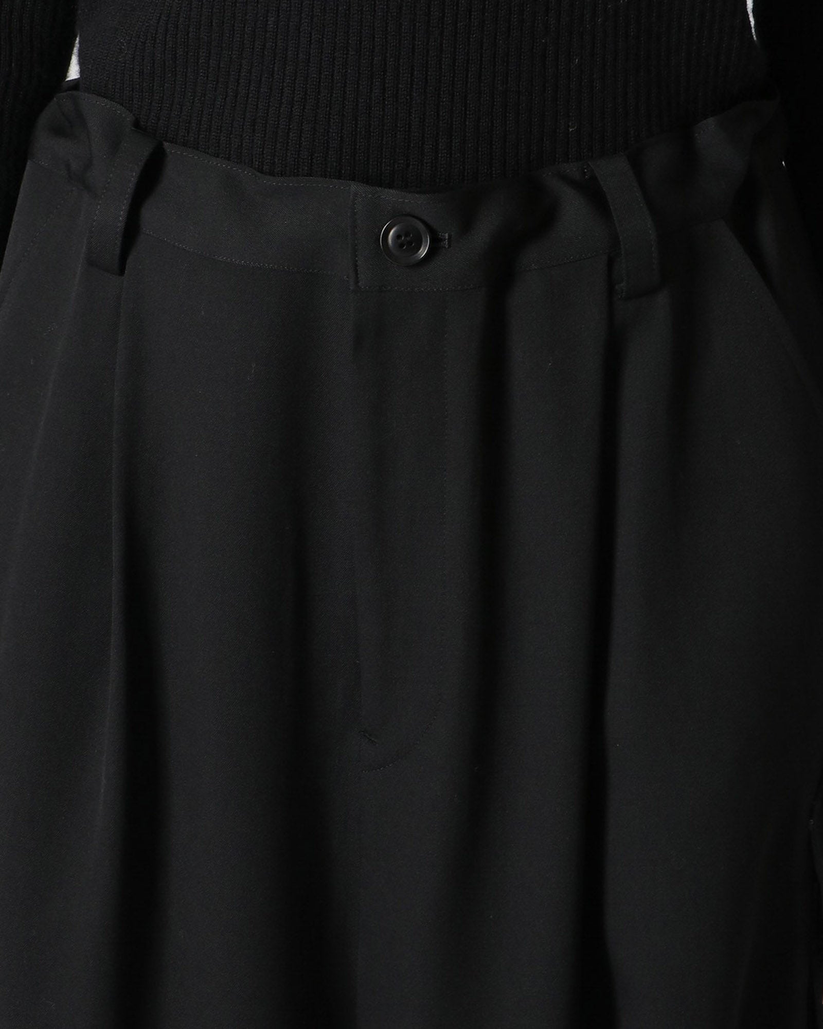 Cuffed Hem Cargo Pants