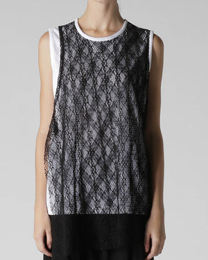 O Lace Combo T-Shirt