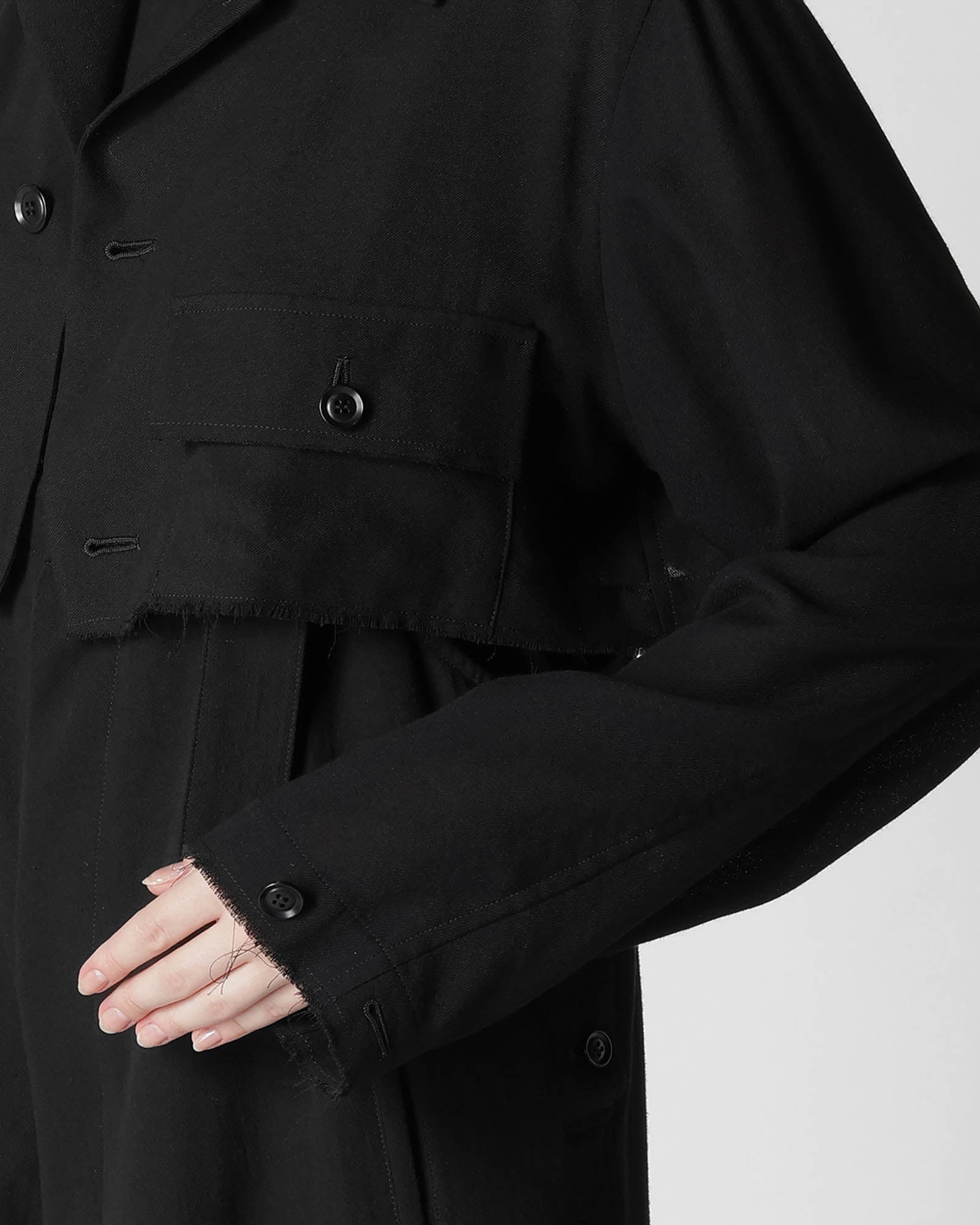 Ry/Ny Gauze Short Blouson
