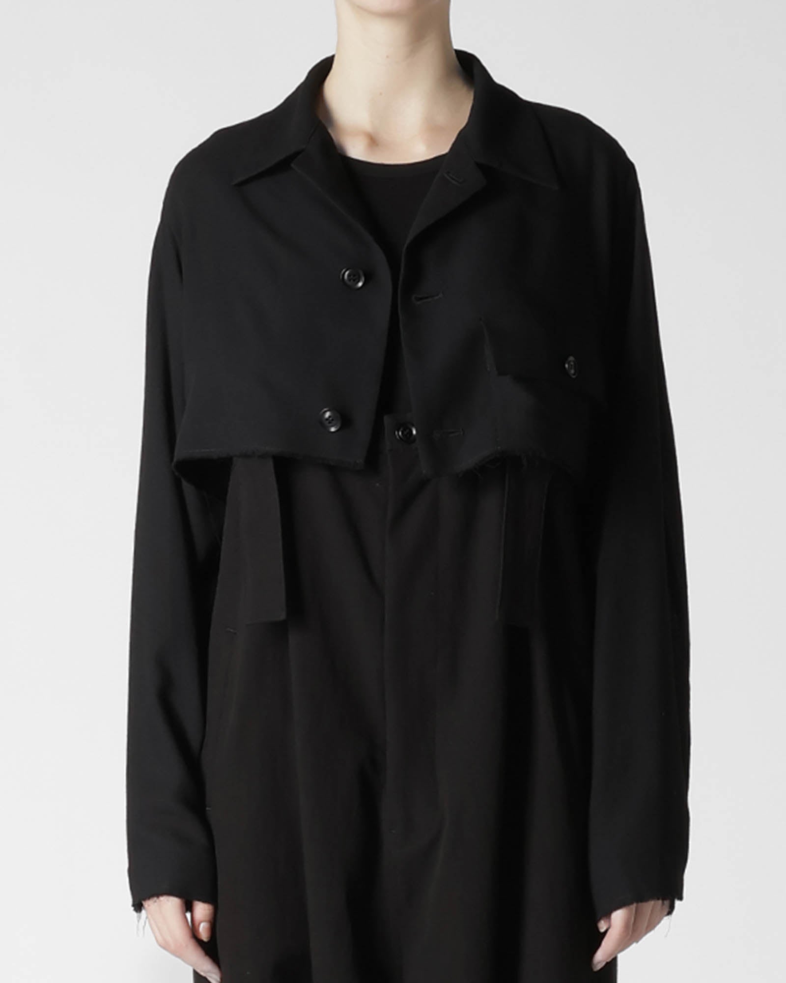 Ry/Ny Gauze Short Blouson