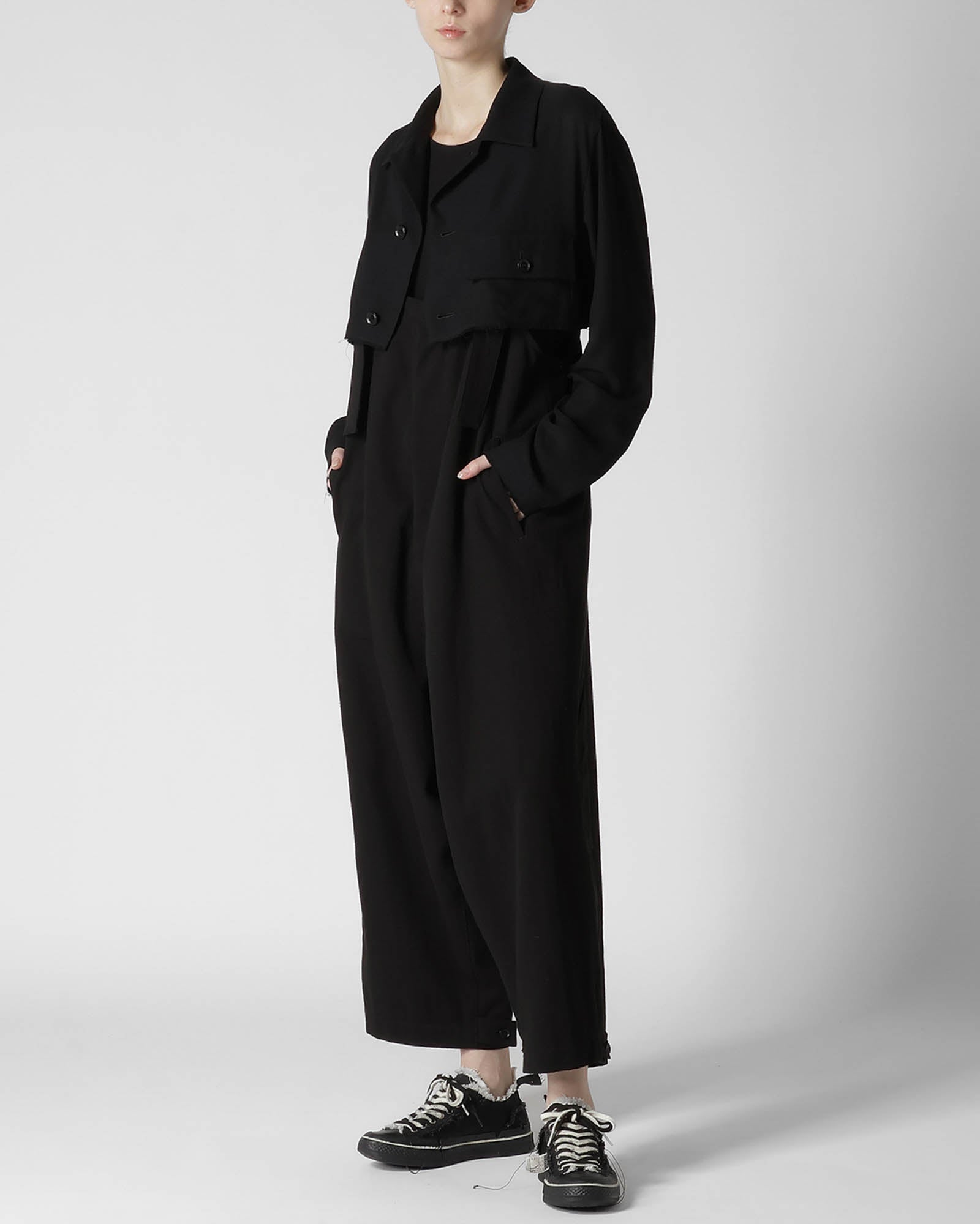 Ry/Ny Gauze Short Blouson