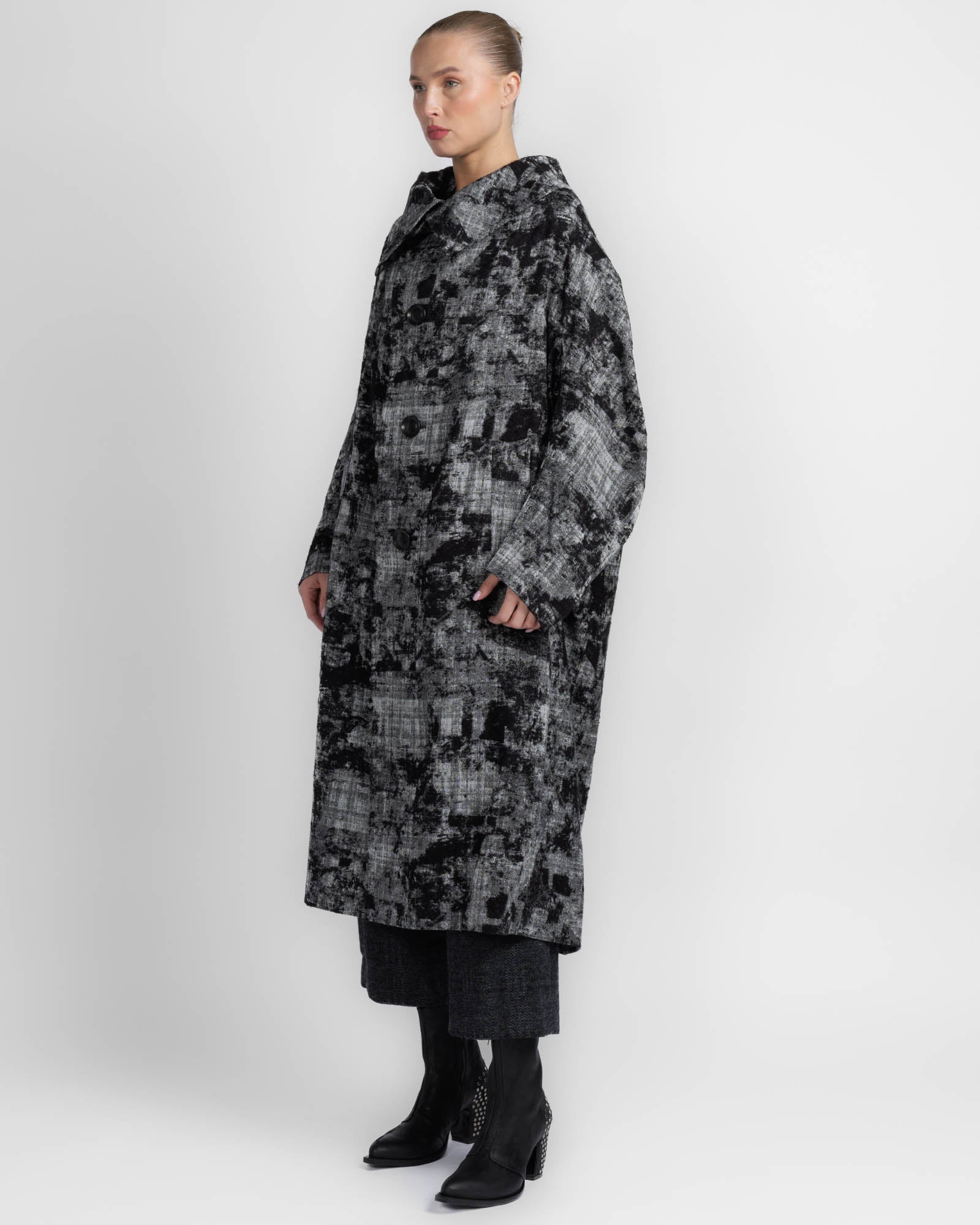 U-Long Cape Coat