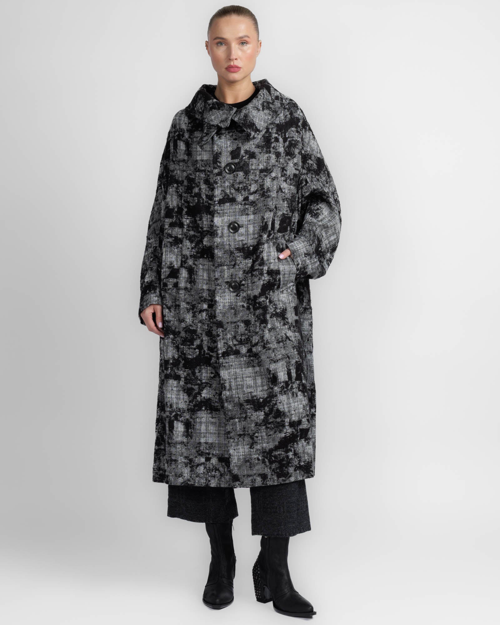 U-Long Cape Coat