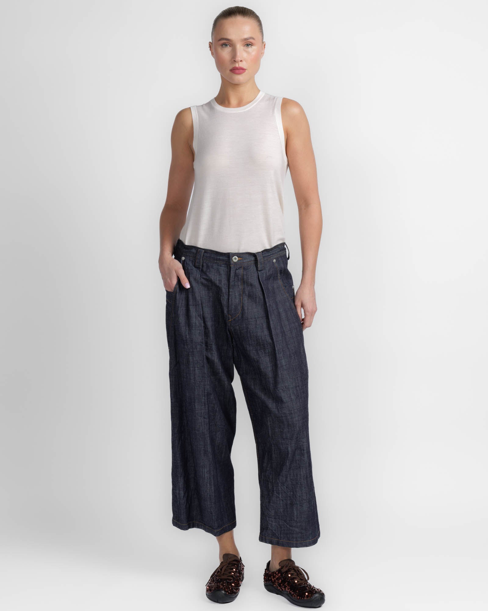 O-Front Big Pocket Pants