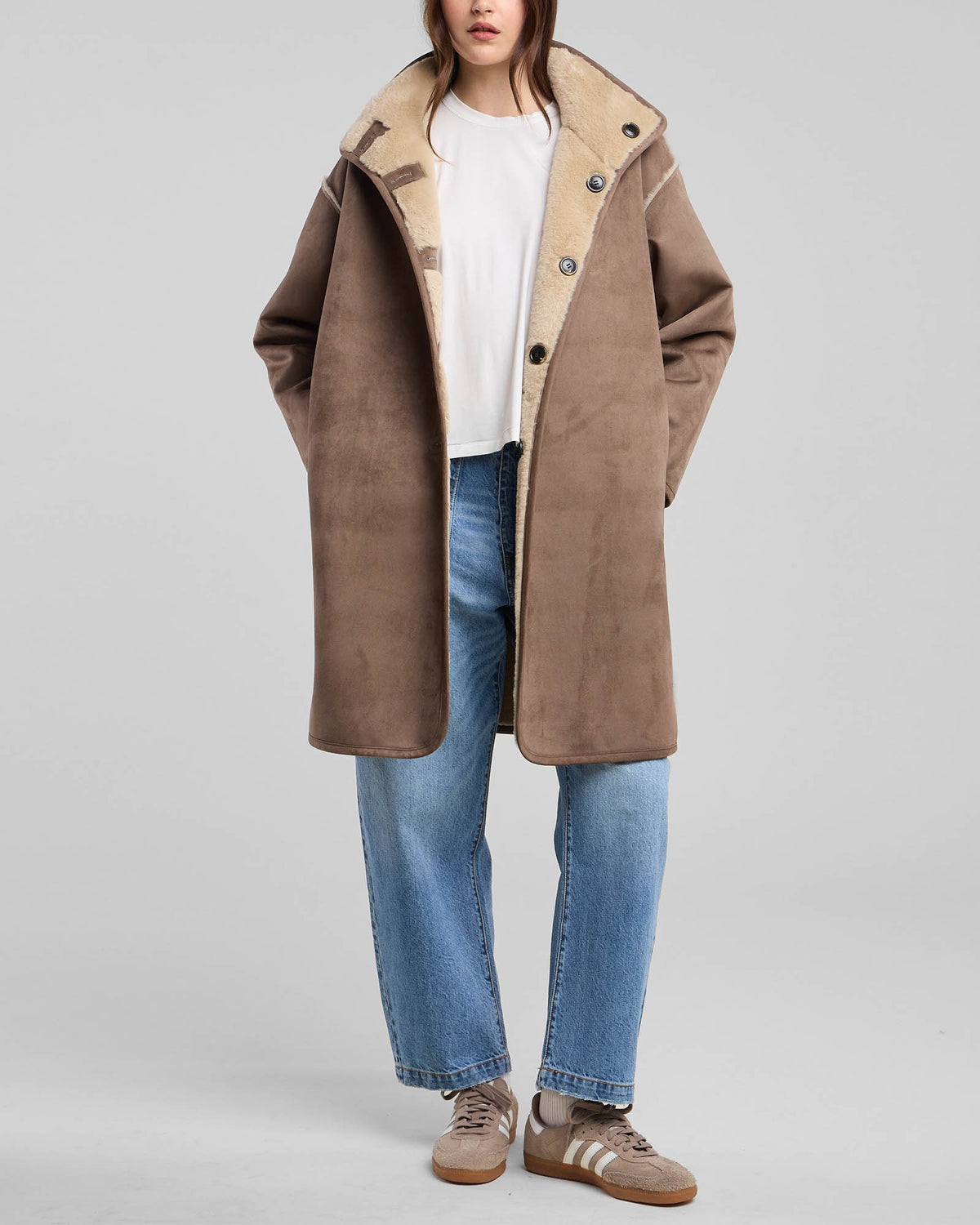 Lux Suede Coat