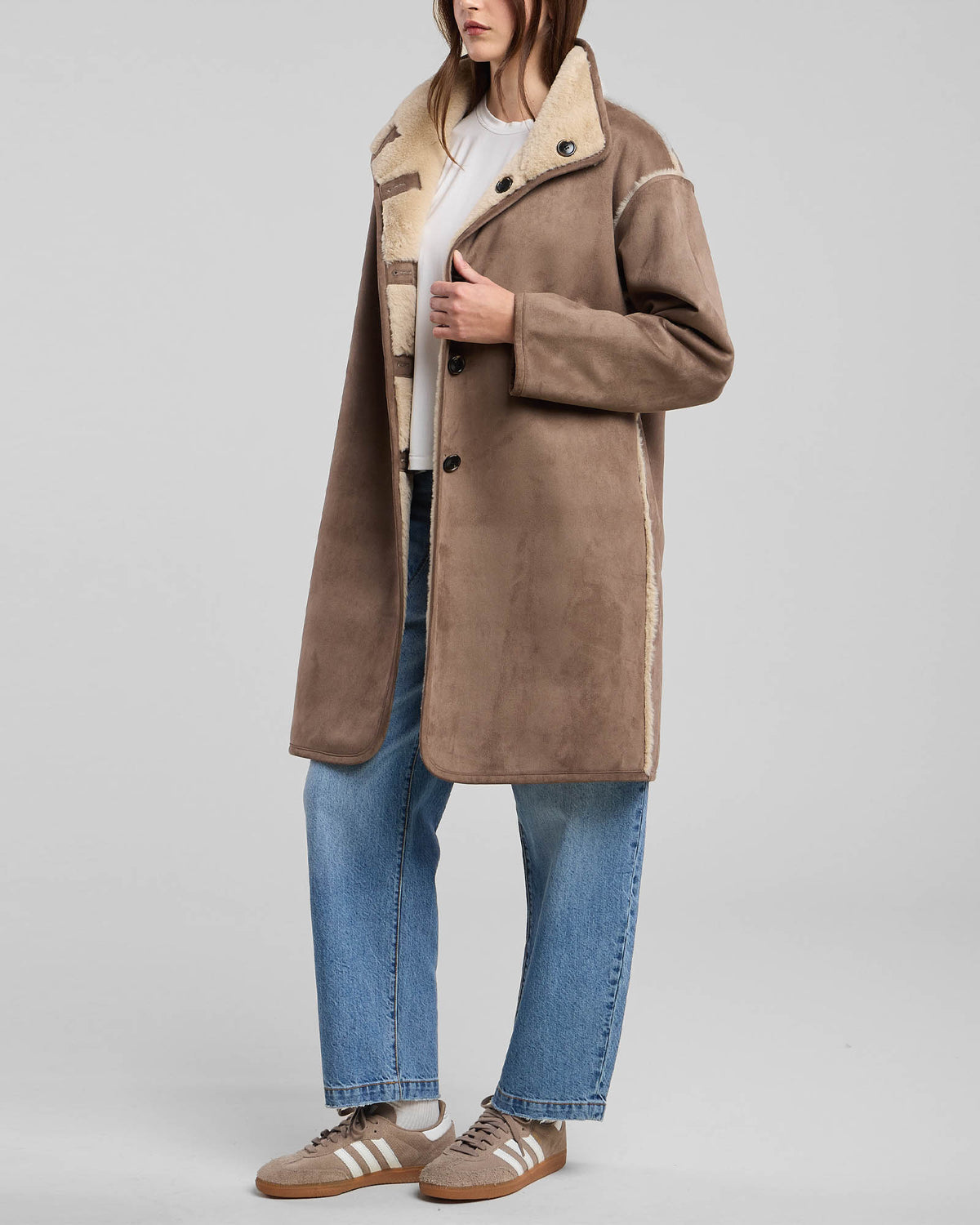 Lux Suede Coat