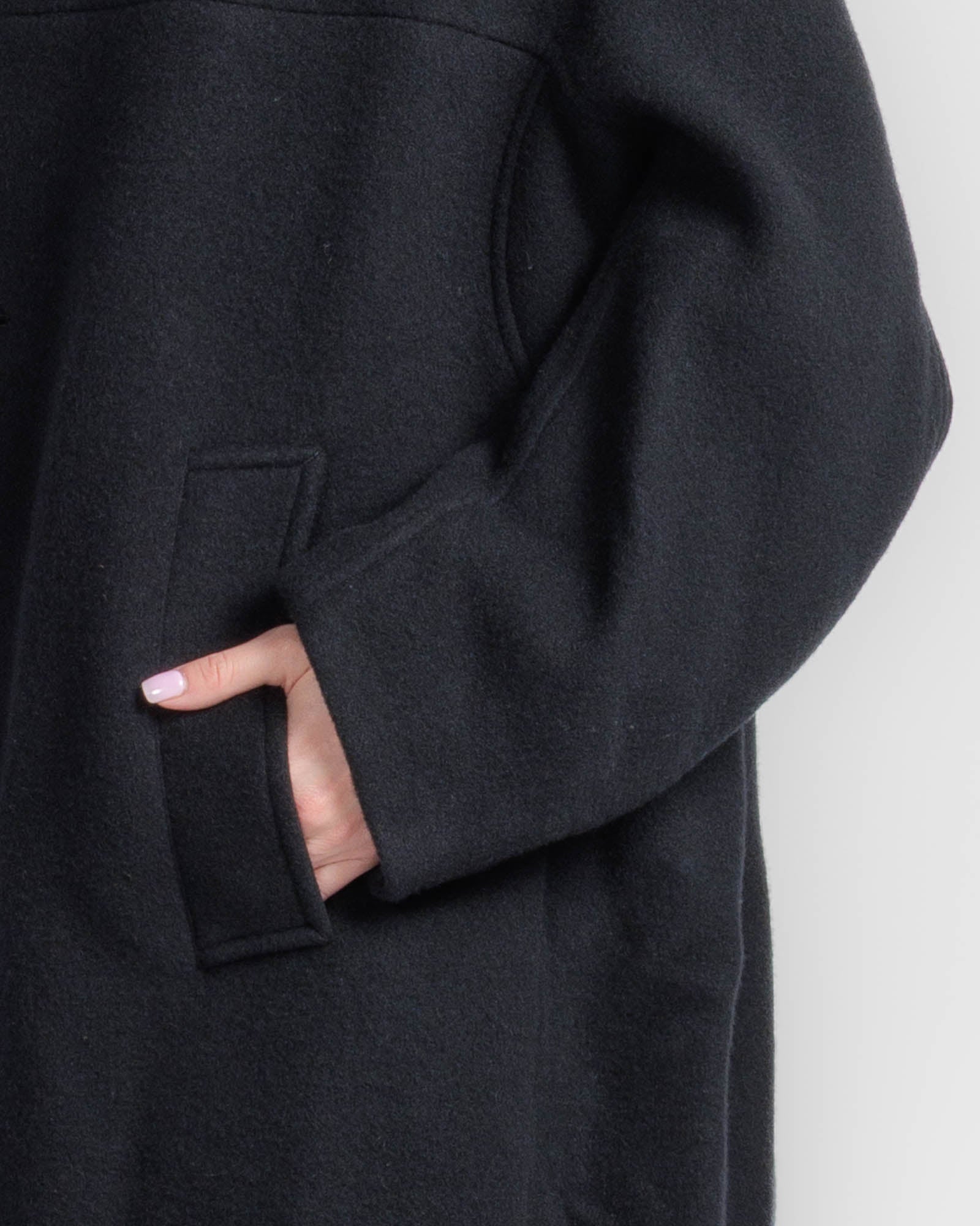 U-Arranged Sleeve Coat