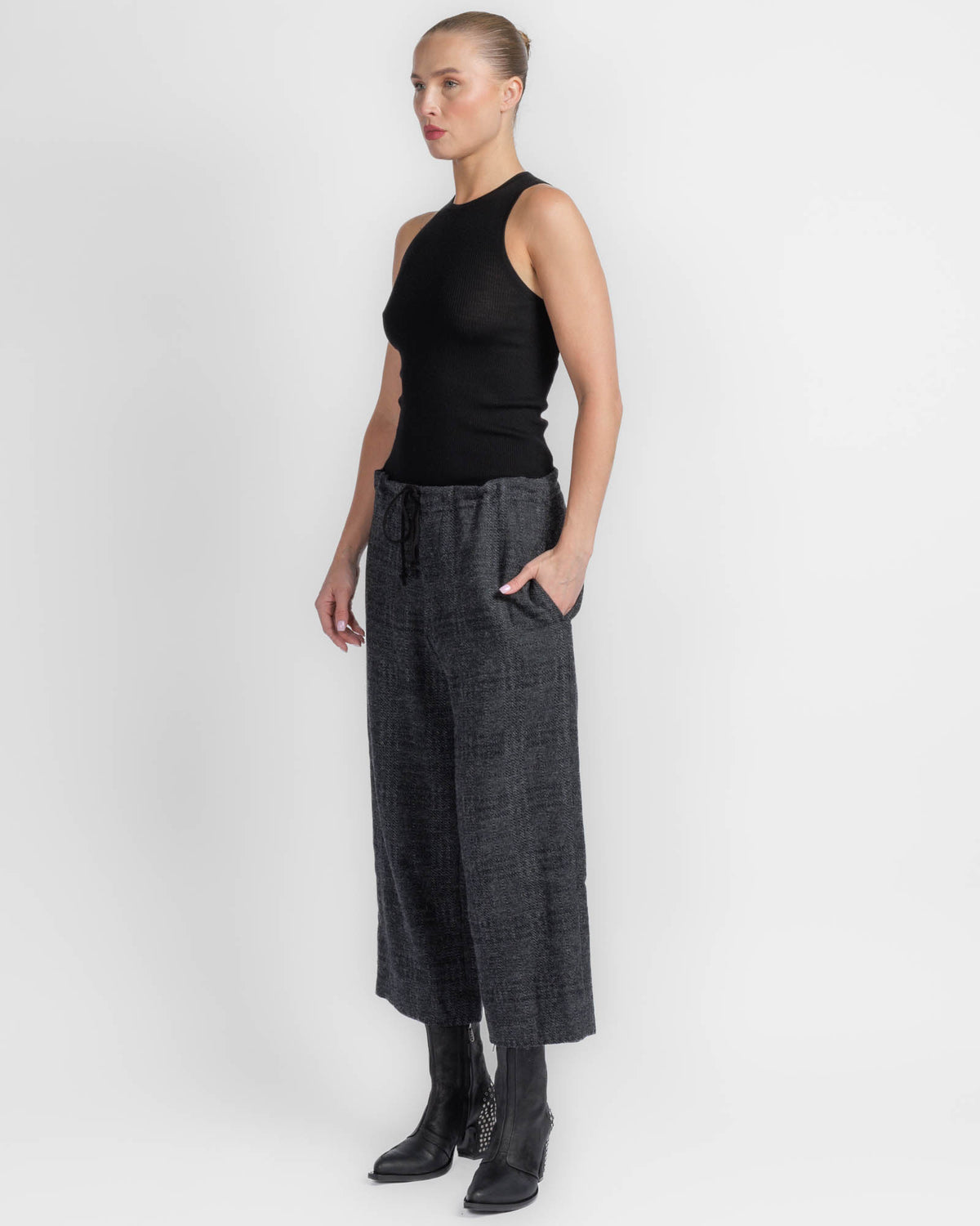 U-Straight String Pant