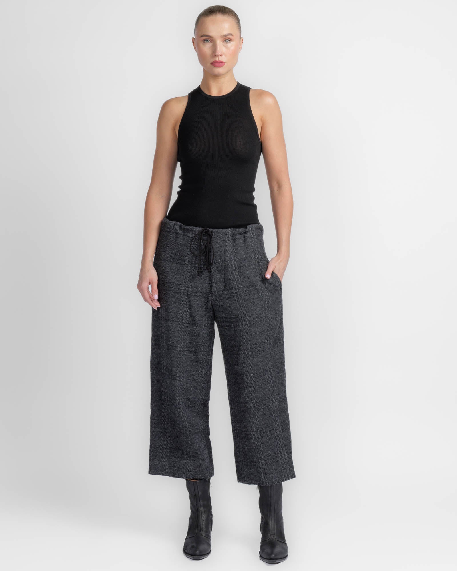 U-Straight String Pant