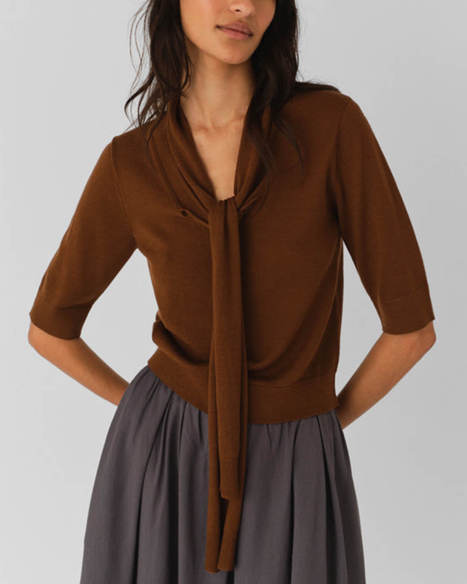 Bergen Scarf Top