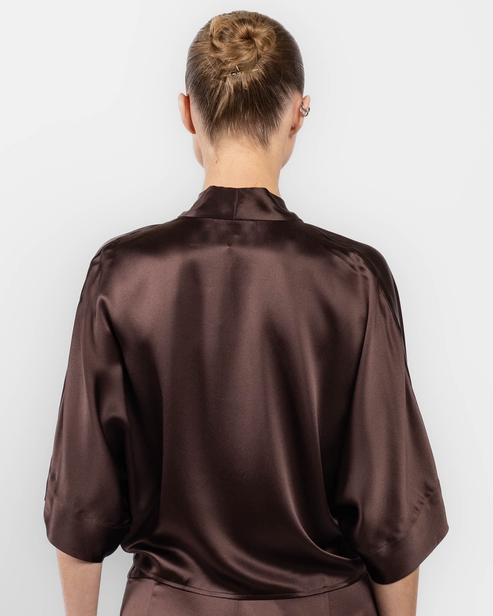 Chemisier à nouer Dolman