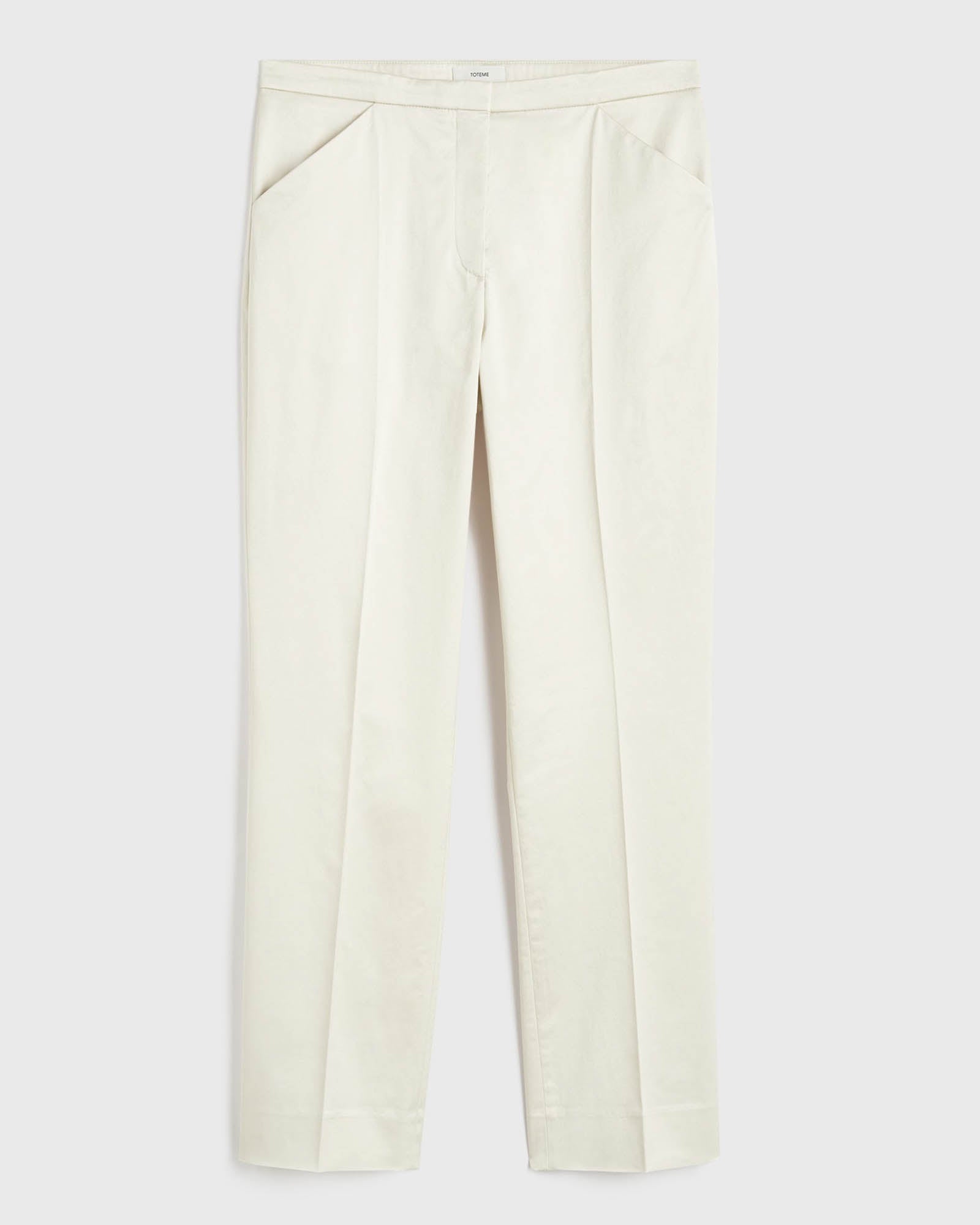 Crop Straight Trousers